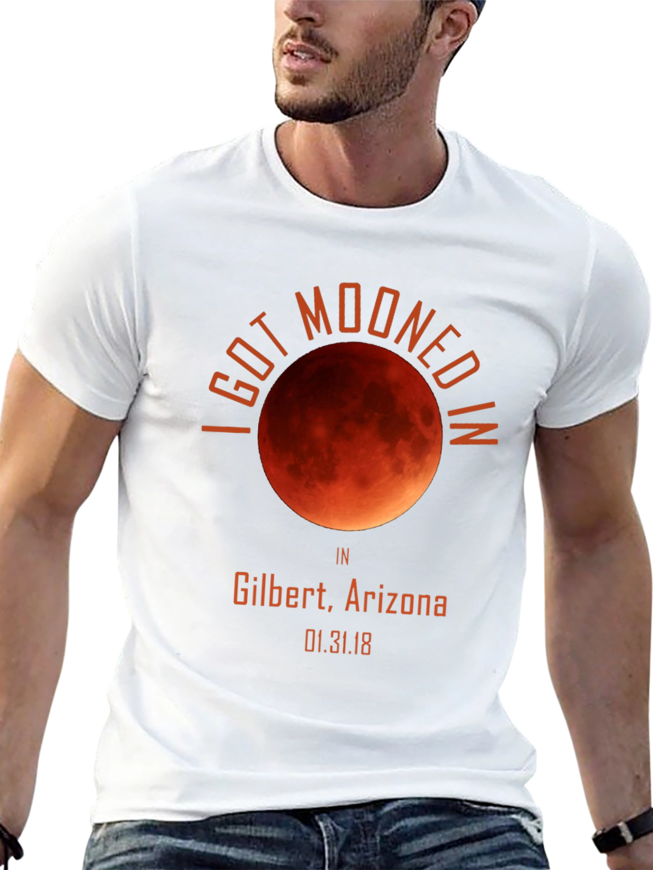 I Got Mooned In Gilbert Arizona Shirt Eclipse Souvenir