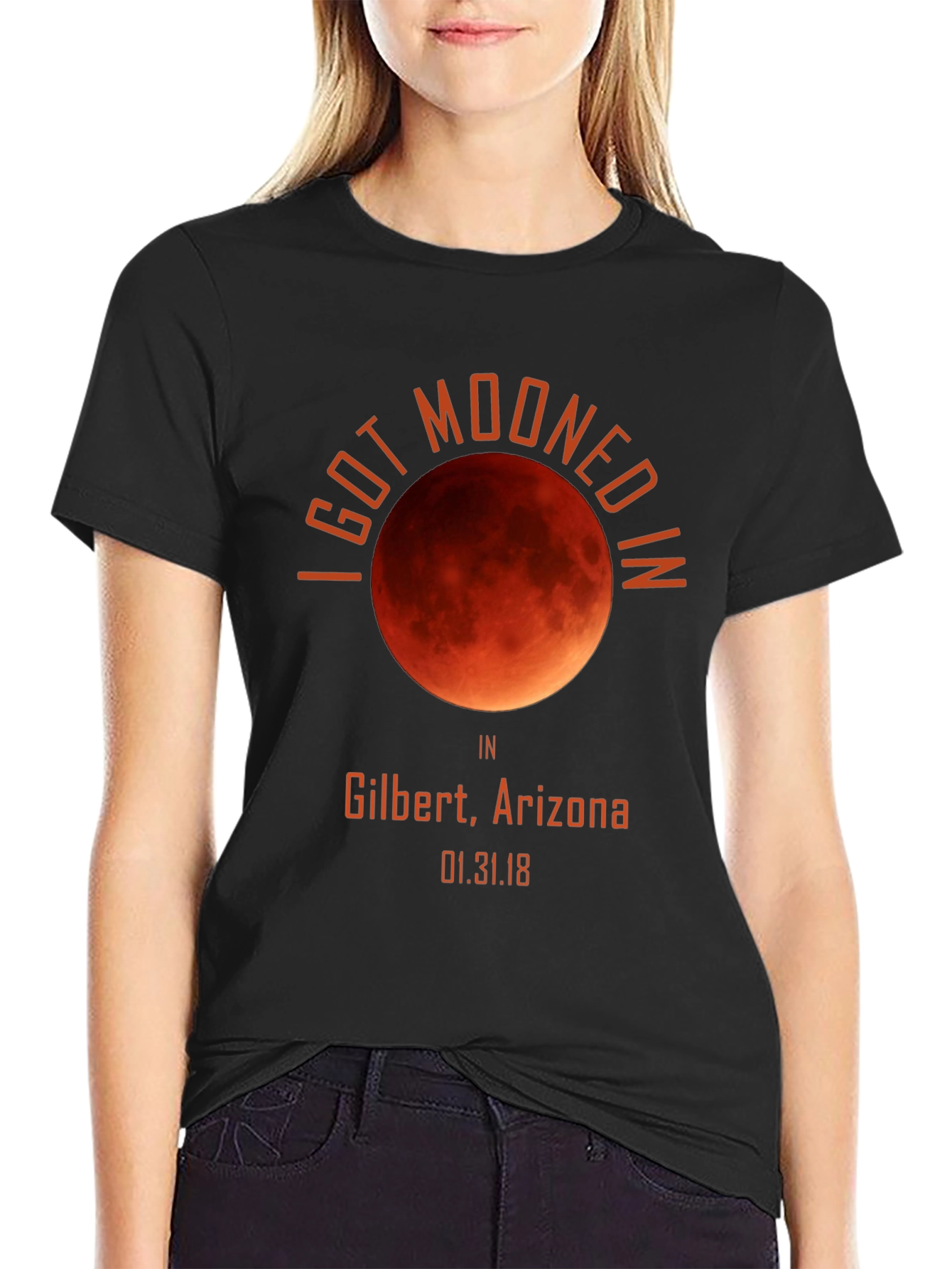 I Got Mooned In Gilbert Arizona Shirt Eclipse Souvenir