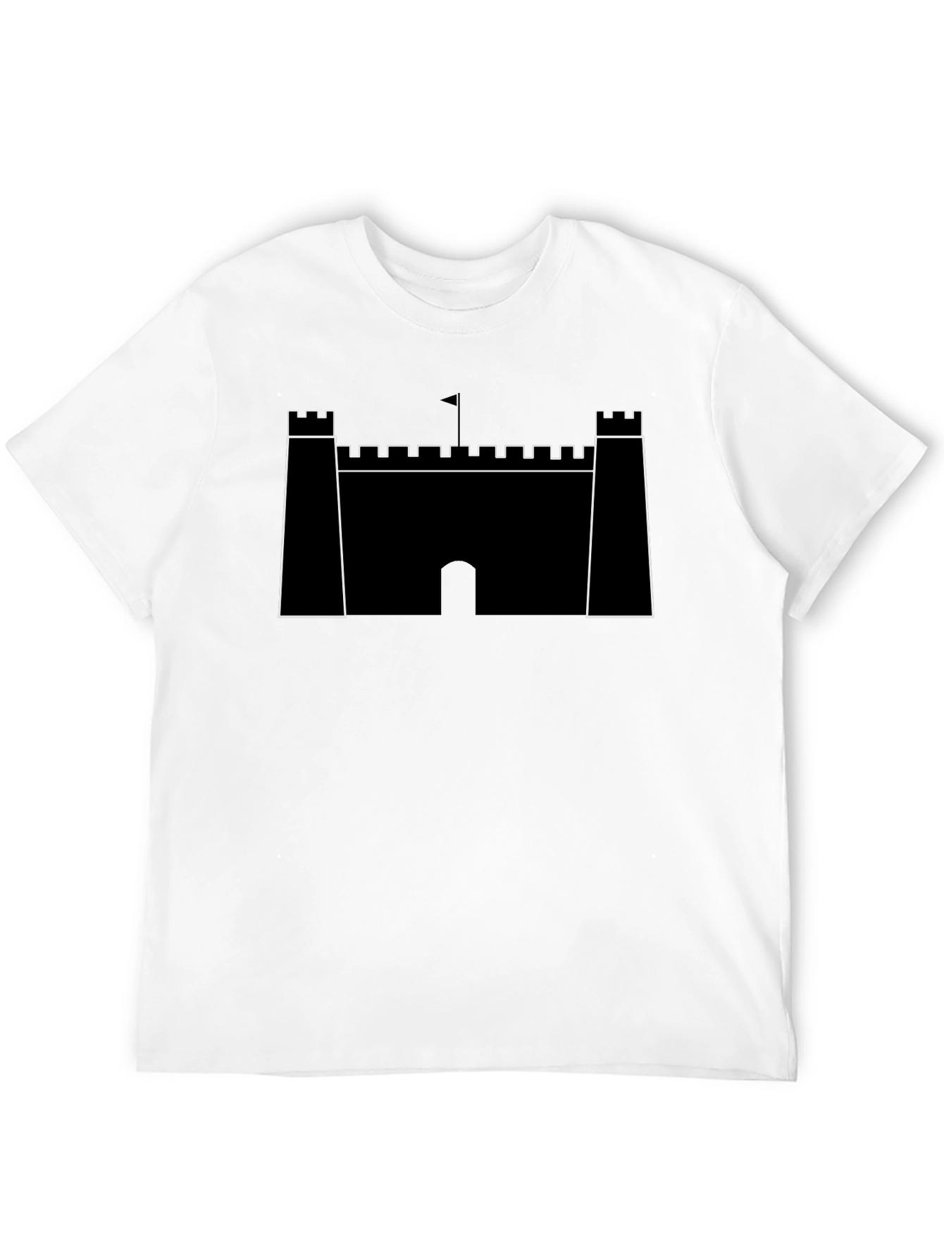 Castle Graphic Tee - Classic Black T-Shirt