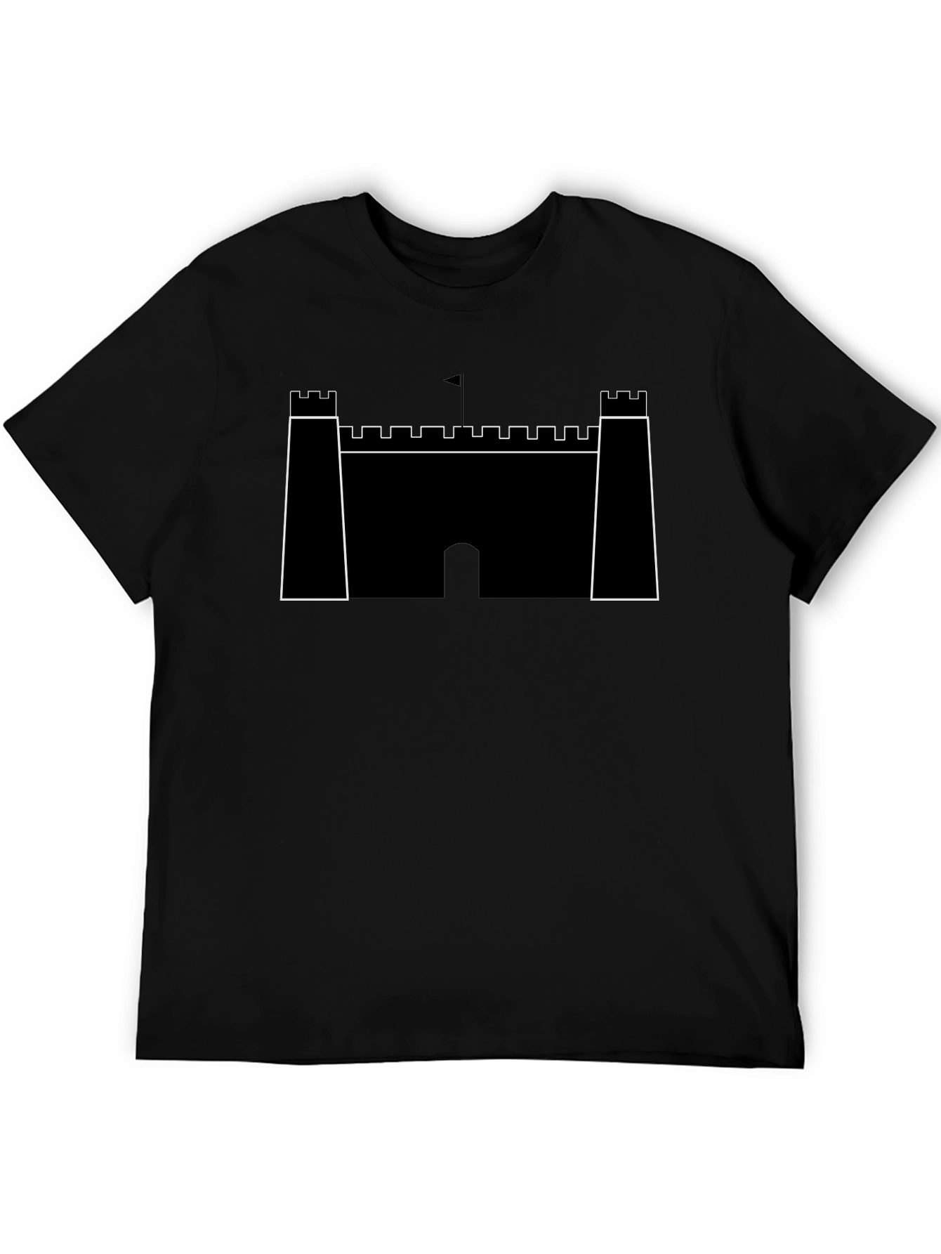 Castle Graphic Tee - Classic Black T-Shirt