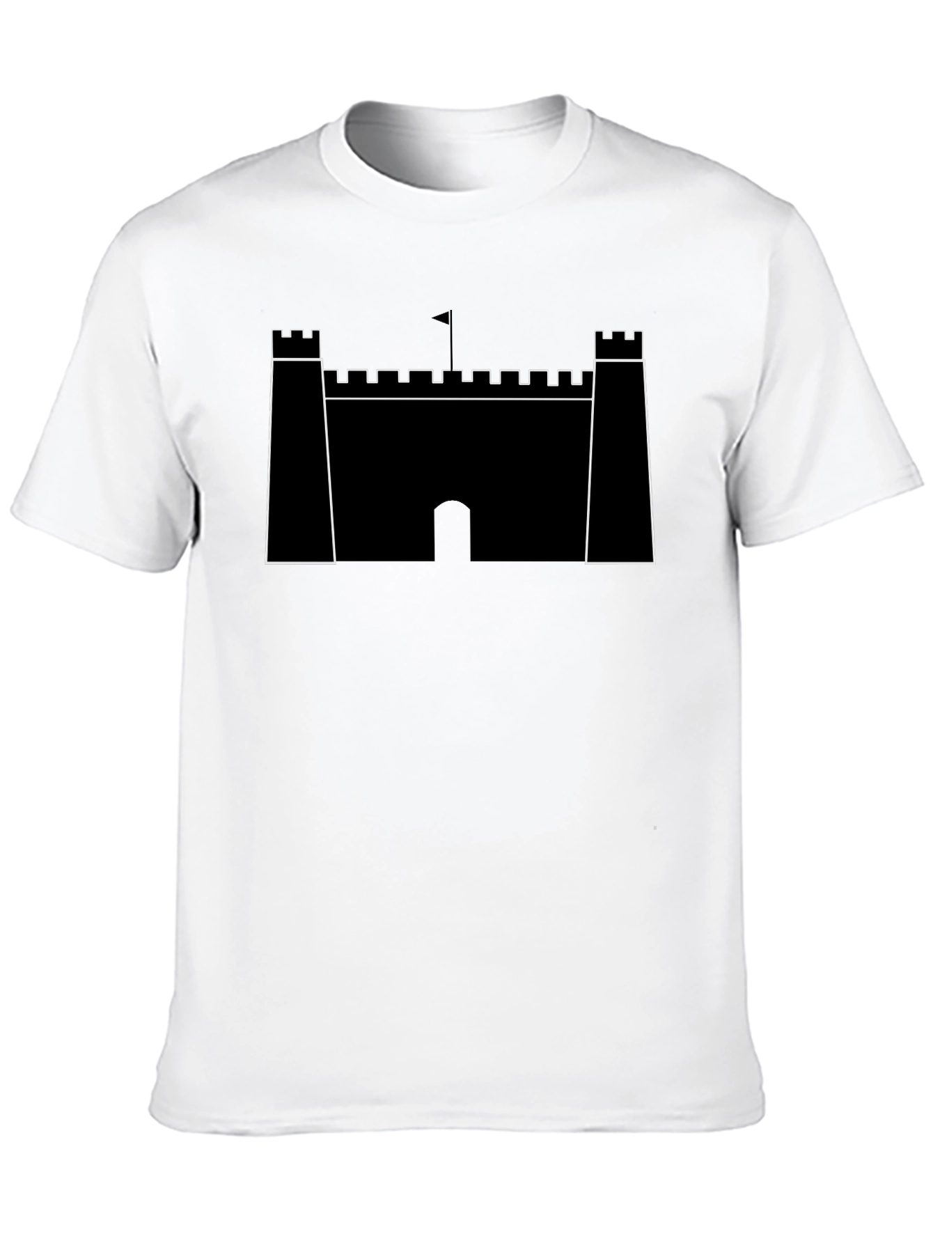 Castle Graphic Tee - Classic Black T-Shirt