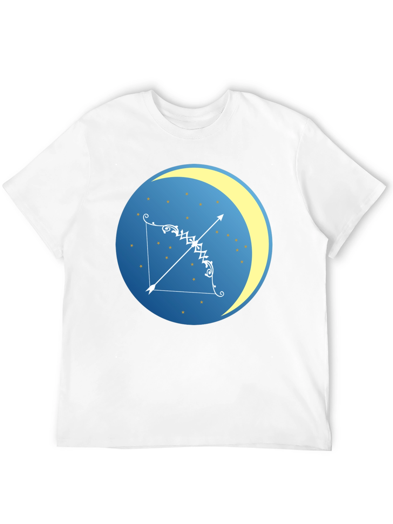 Sagittarius Zodiac Black T-Shirt