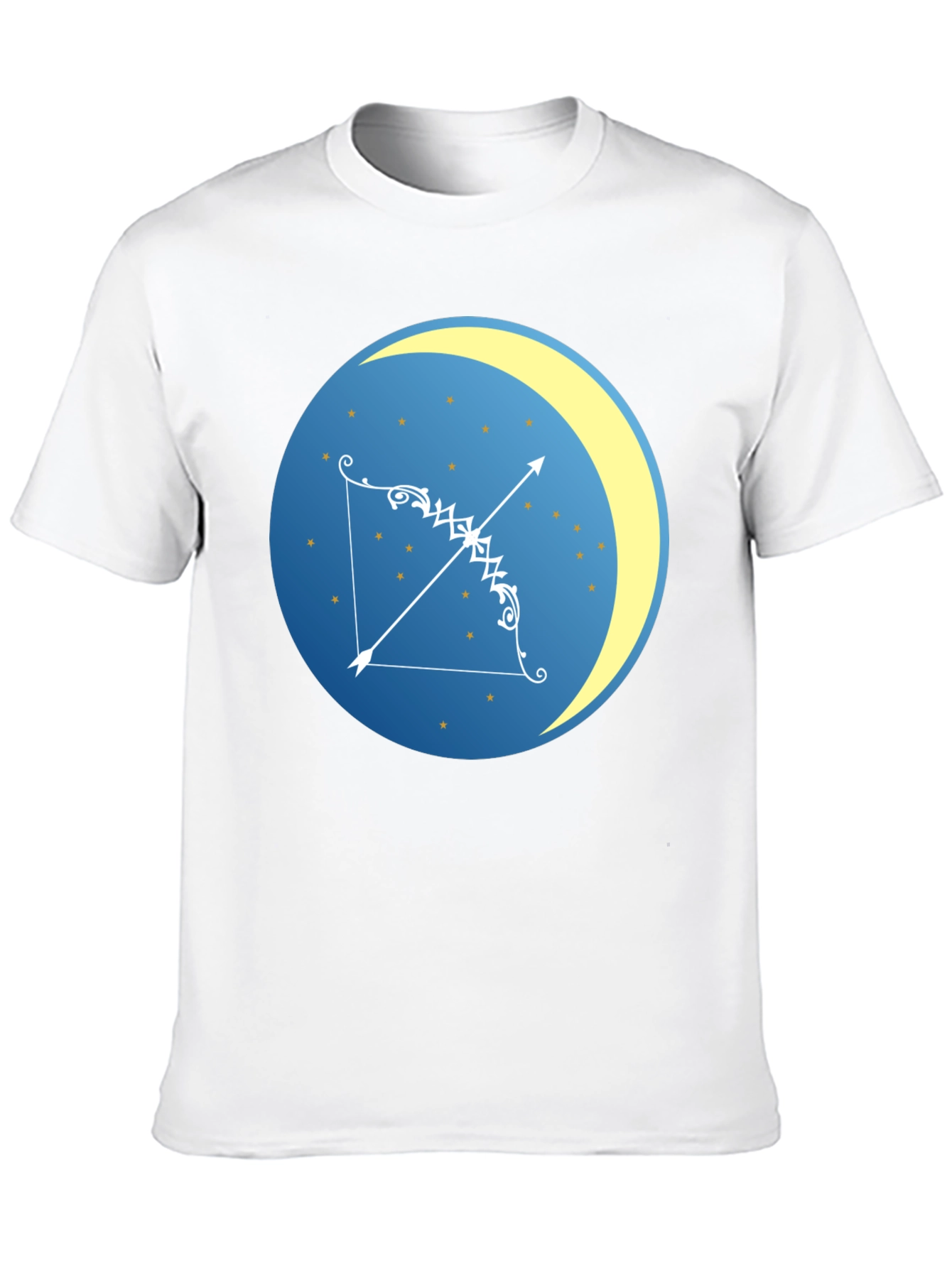 Sagittarius Zodiac Black T-Shirt