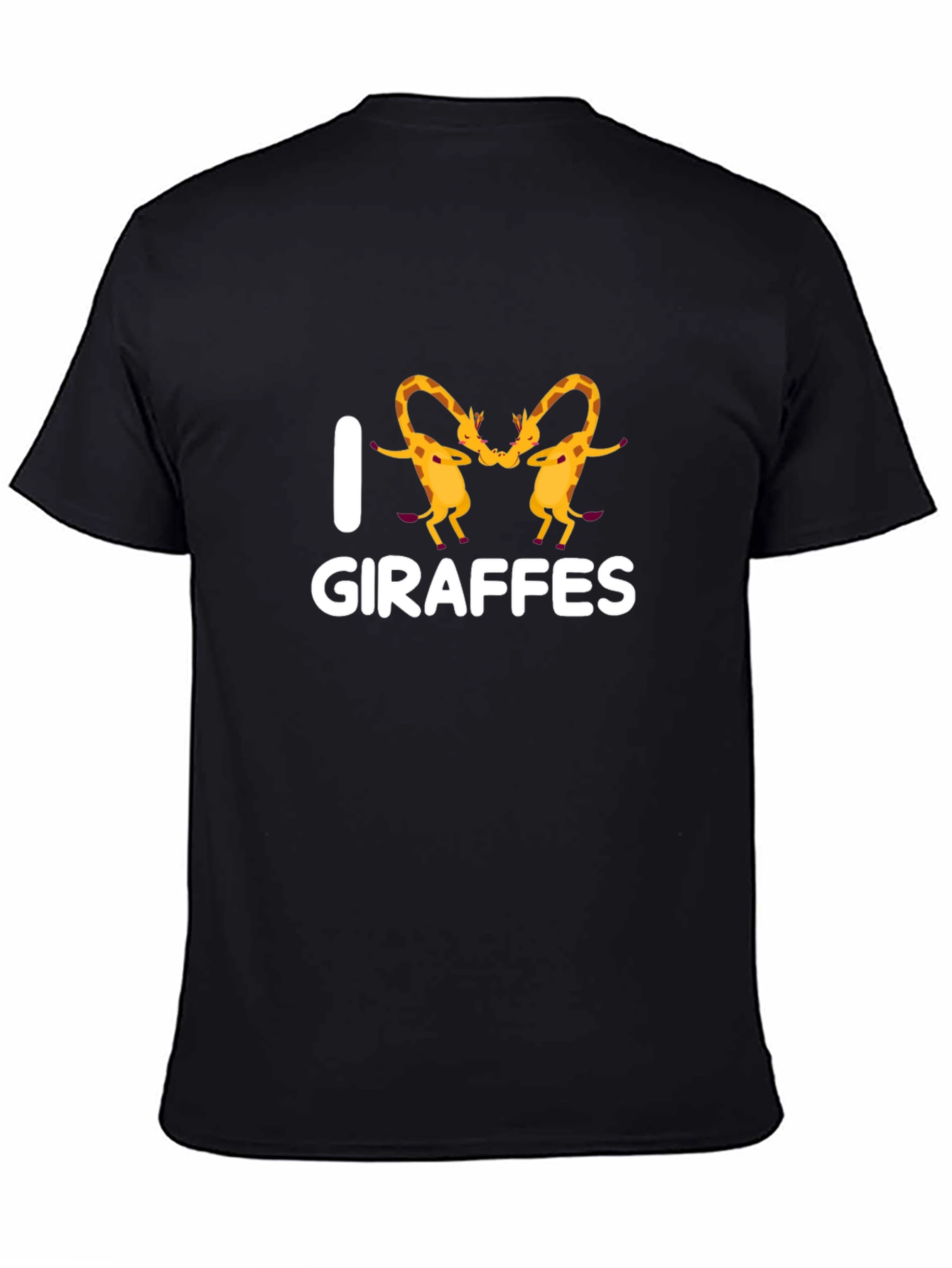 I Love Giraffes T-Shirt - Novelty Graphic Tee