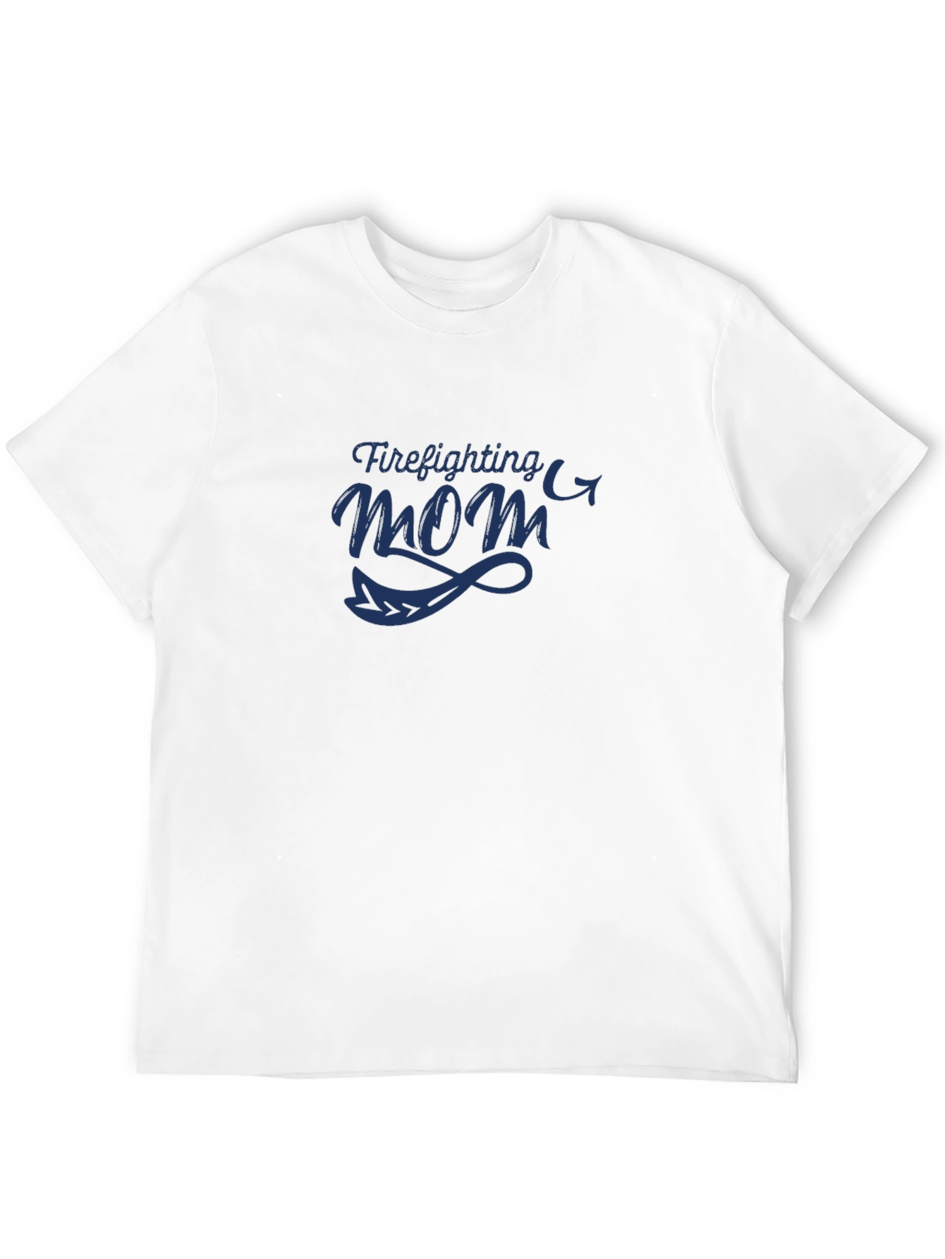 Firefighting Mom Black T-Shirt