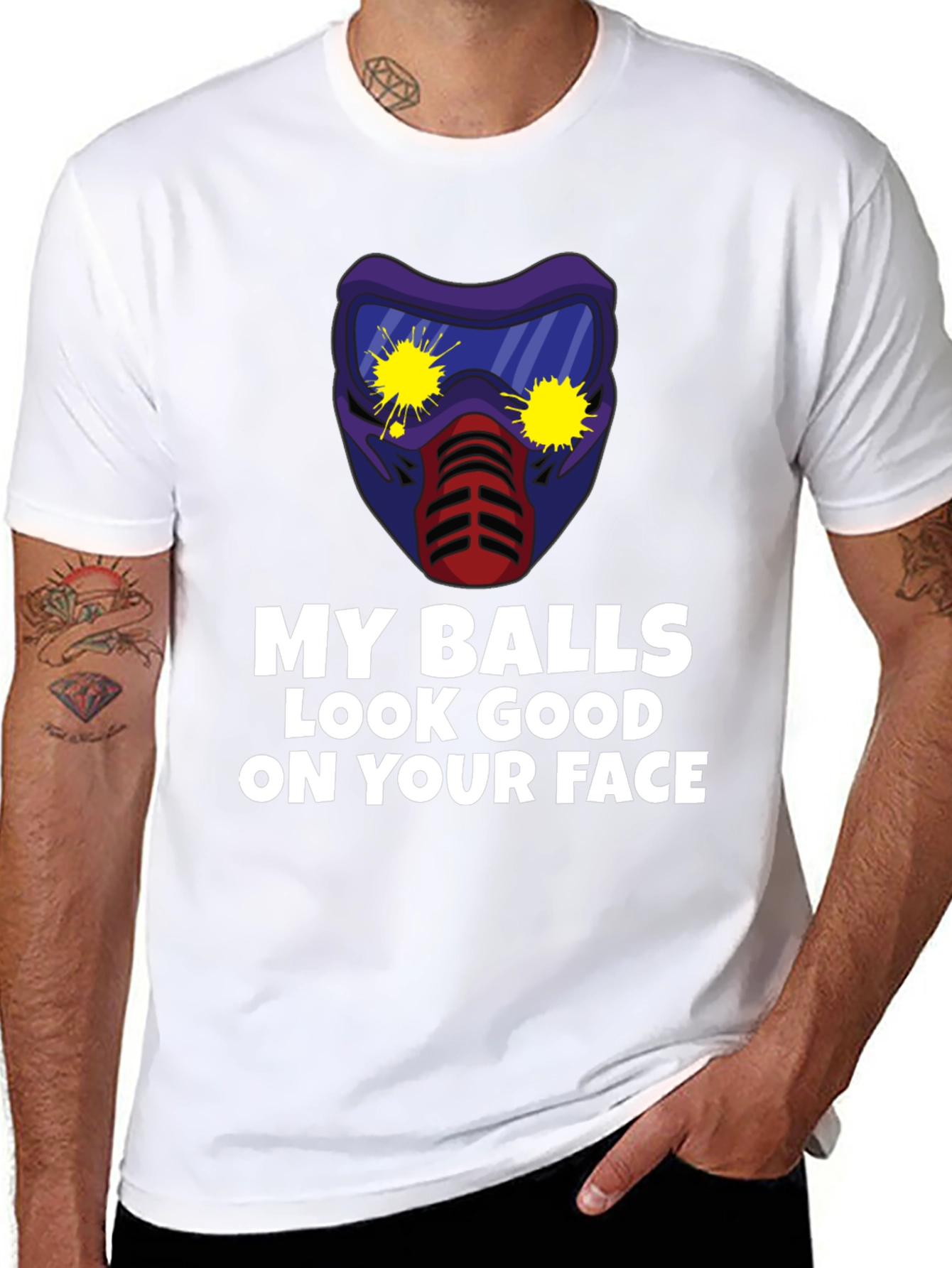 My Balls Look Good on Your Face T-Shirt