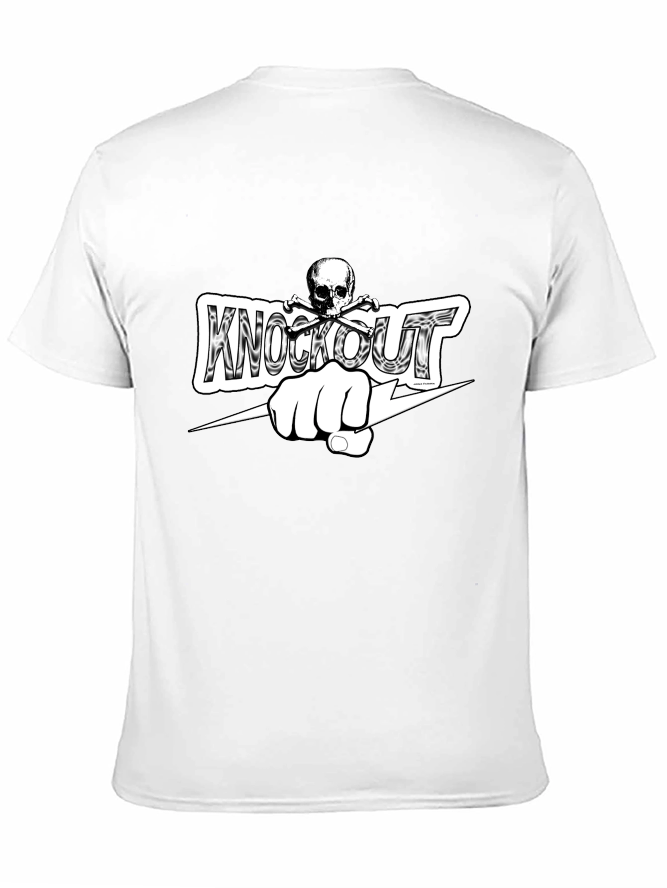 Knockout Fist Black T-Shirt