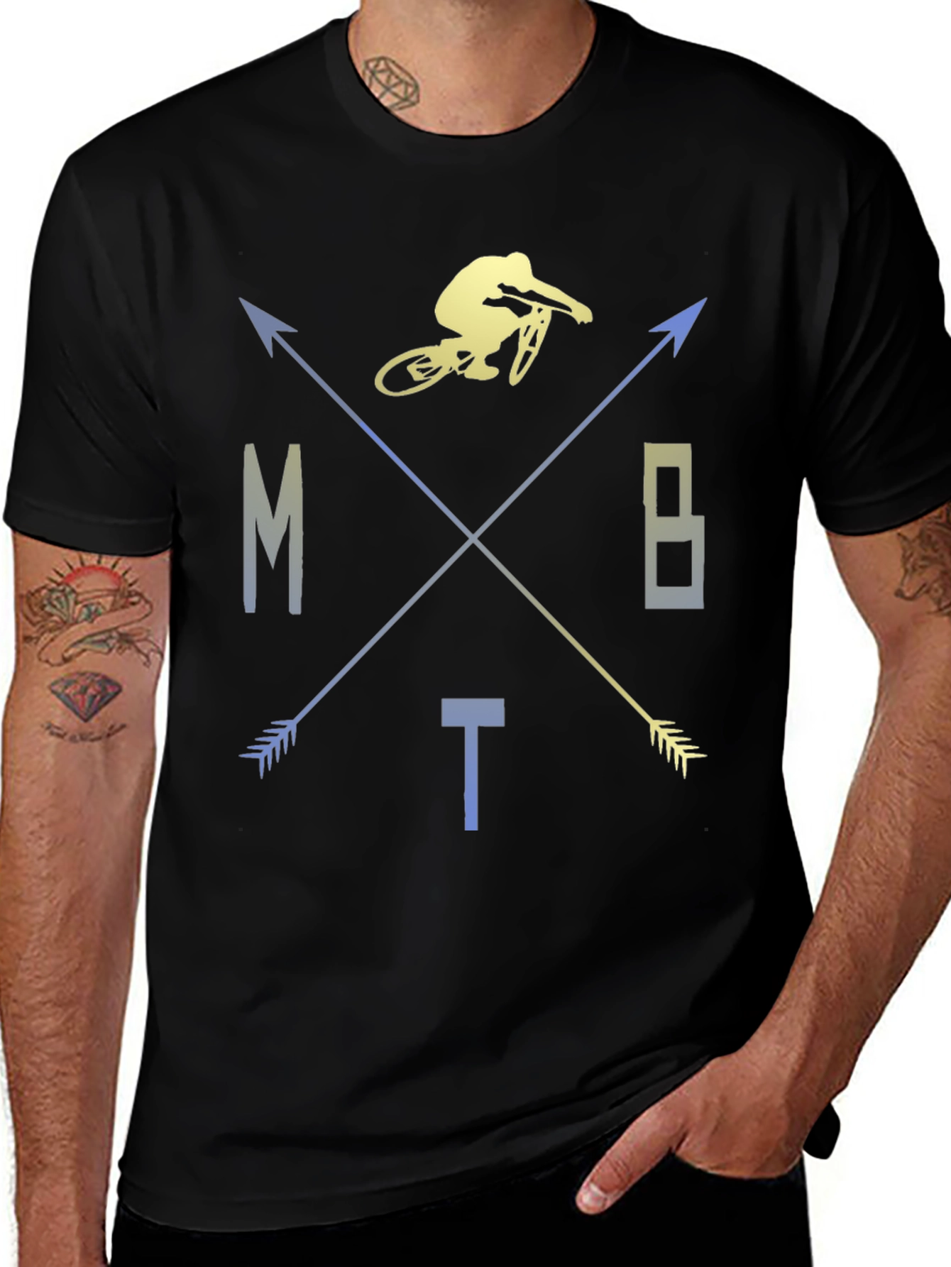 MTB Arrows Graphic Tee - Mountain Bike T-Shirt