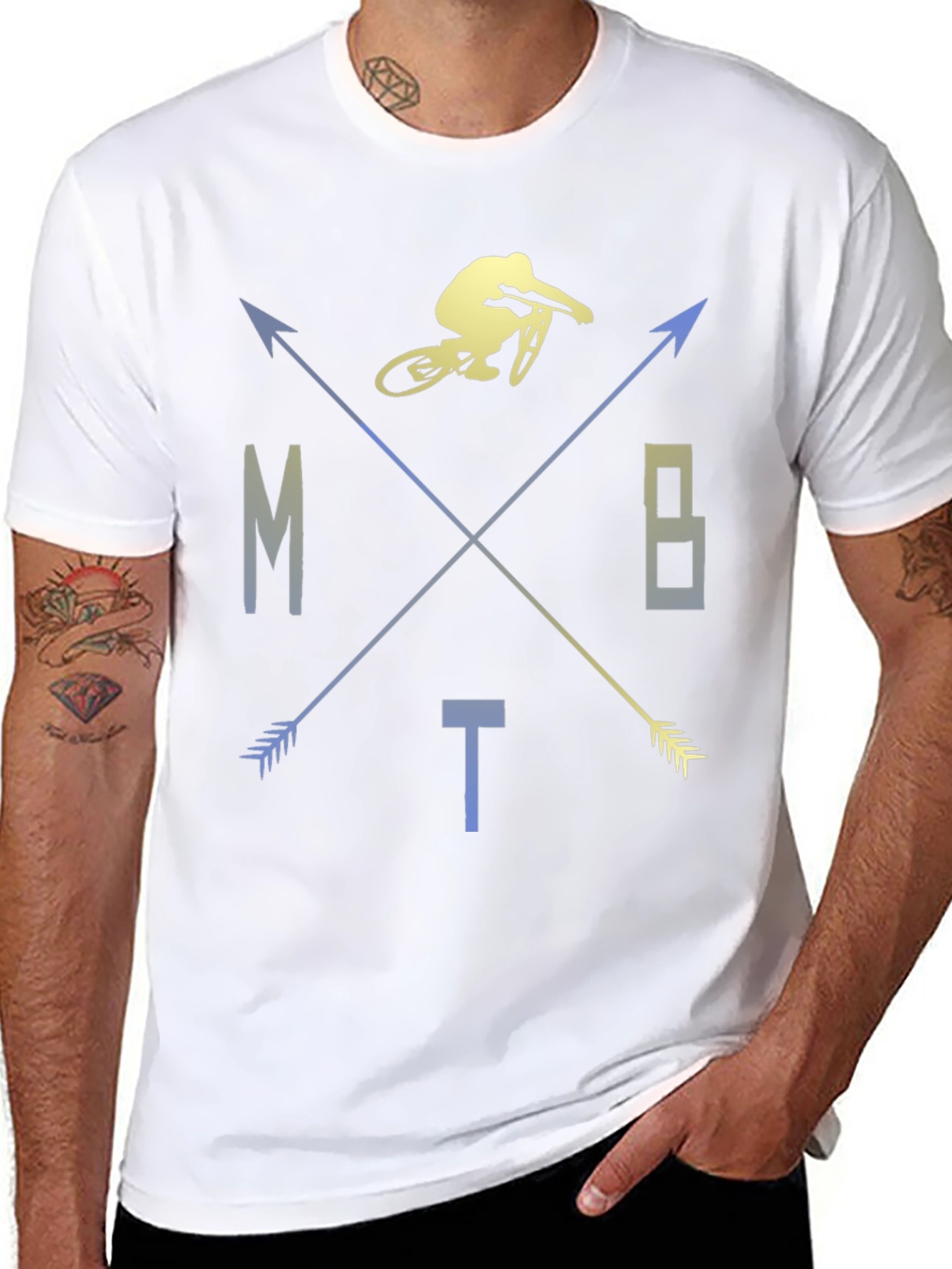 MTB Arrows Graphic Tee - Mountain Bike T-Shirt
