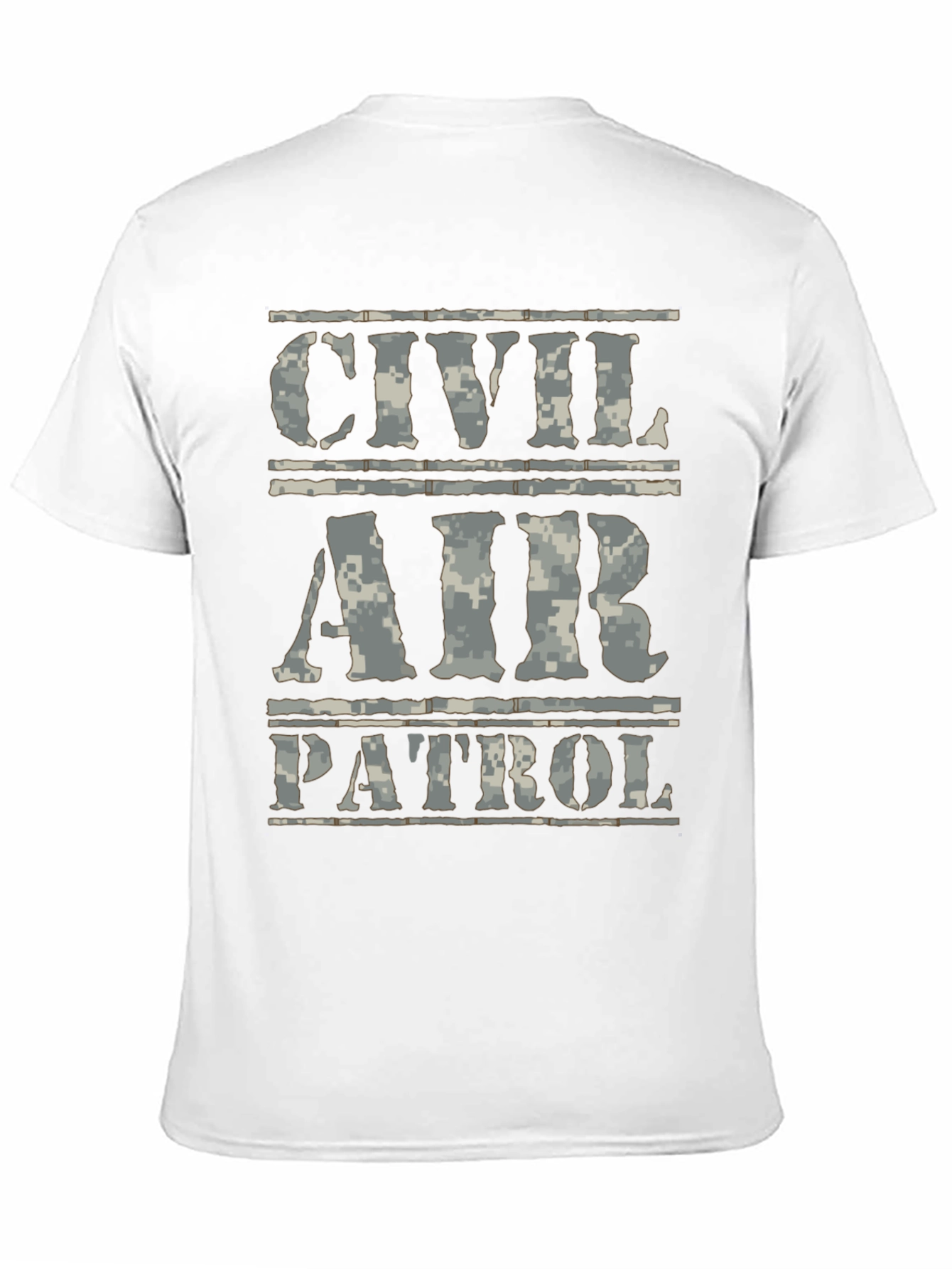 Civil Air Patrol Camo Print T-Shirt