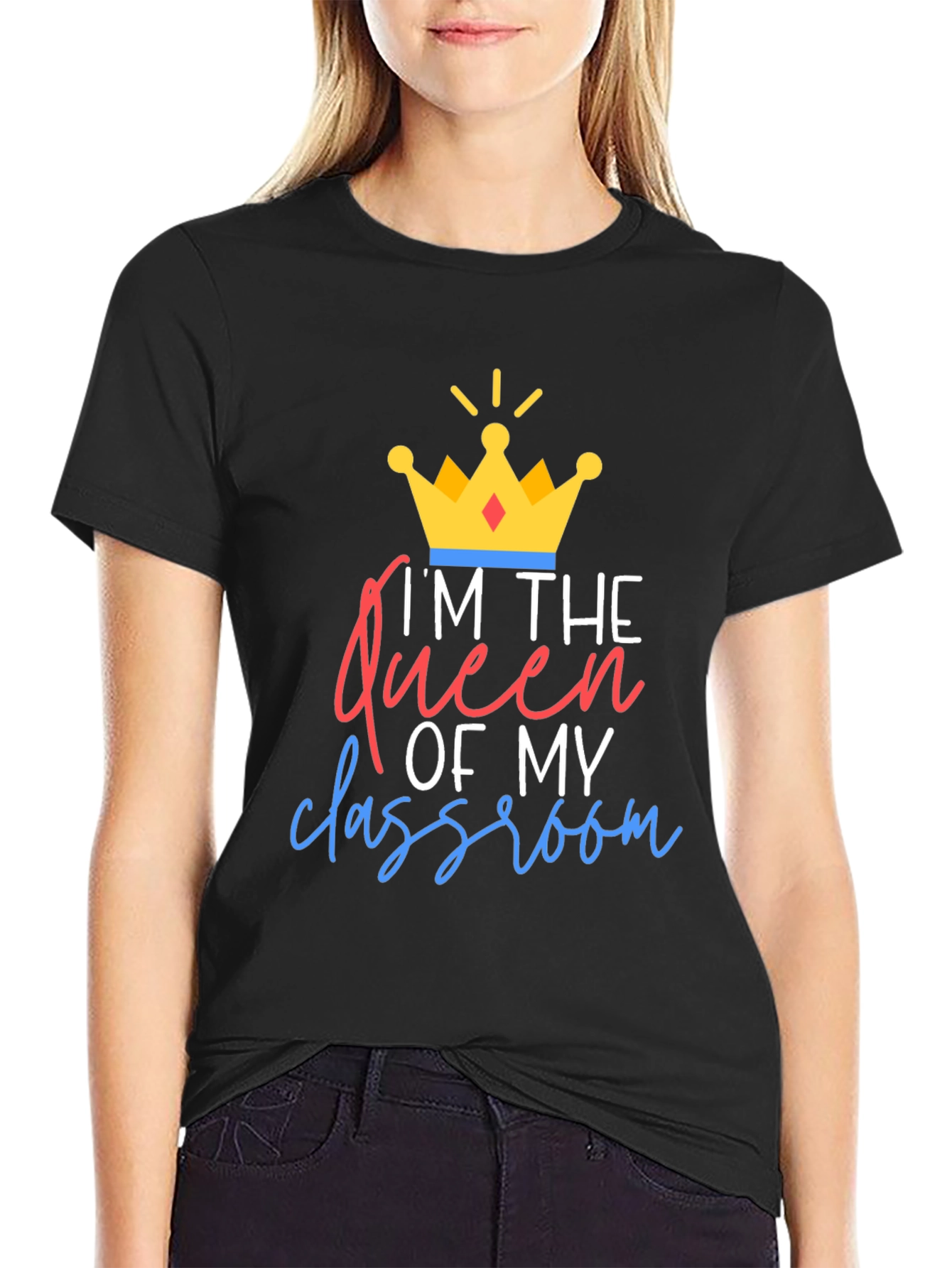Queen of My Classroom Graphic Tee