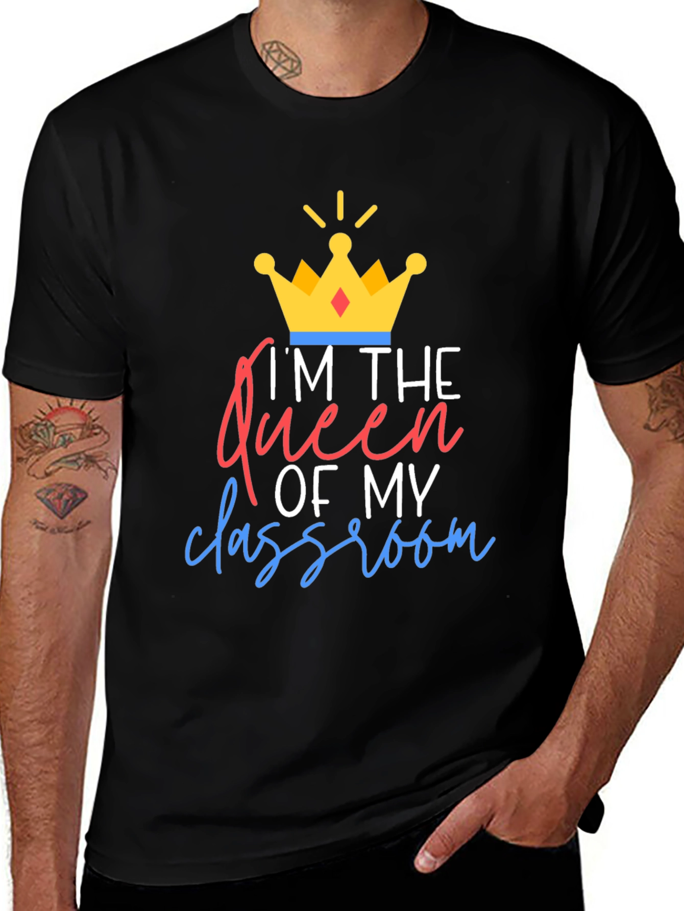 Queen of My Classroom Graphic Tee