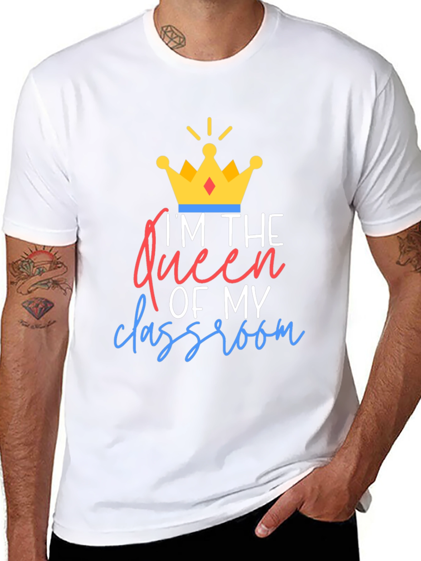 Queen of My Classroom Graphic Tee