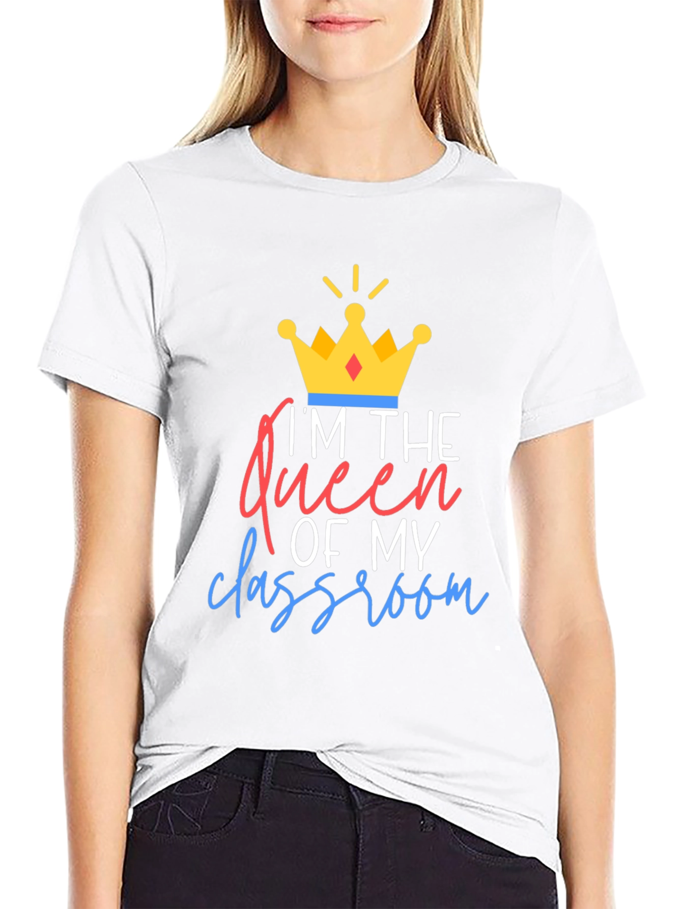 Queen of My Classroom Graphic Tee