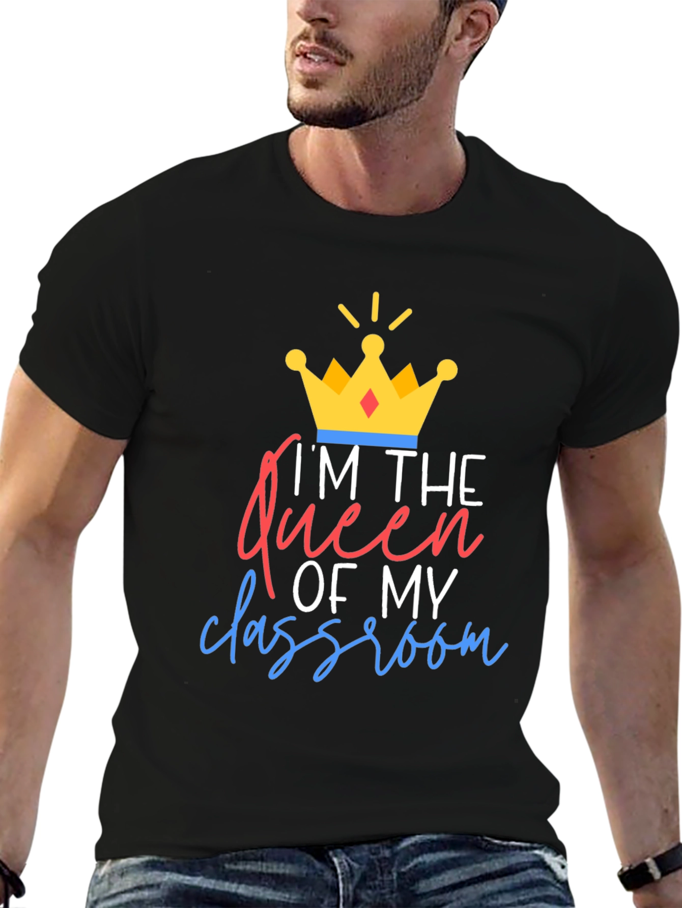 Queen of My Classroom Graphic Tee