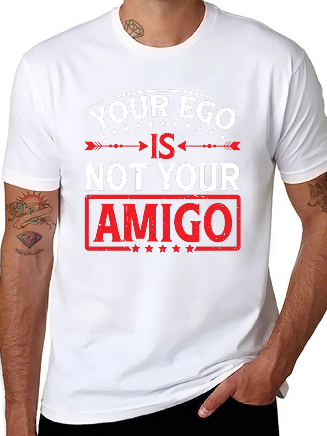 Your Ego Is Not Your Amigo Graphic Tee