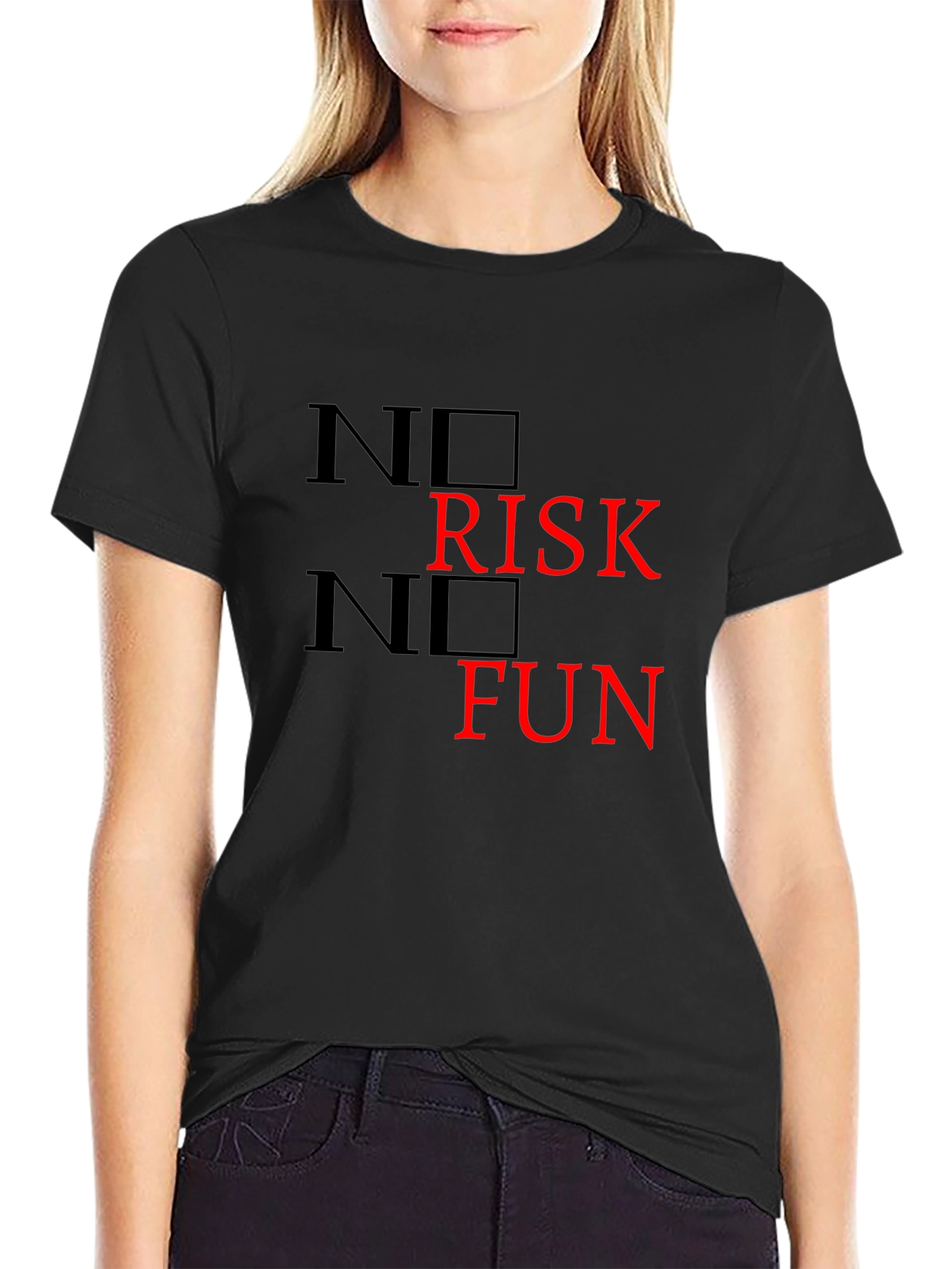 No Risk No Fun Graphic Tee