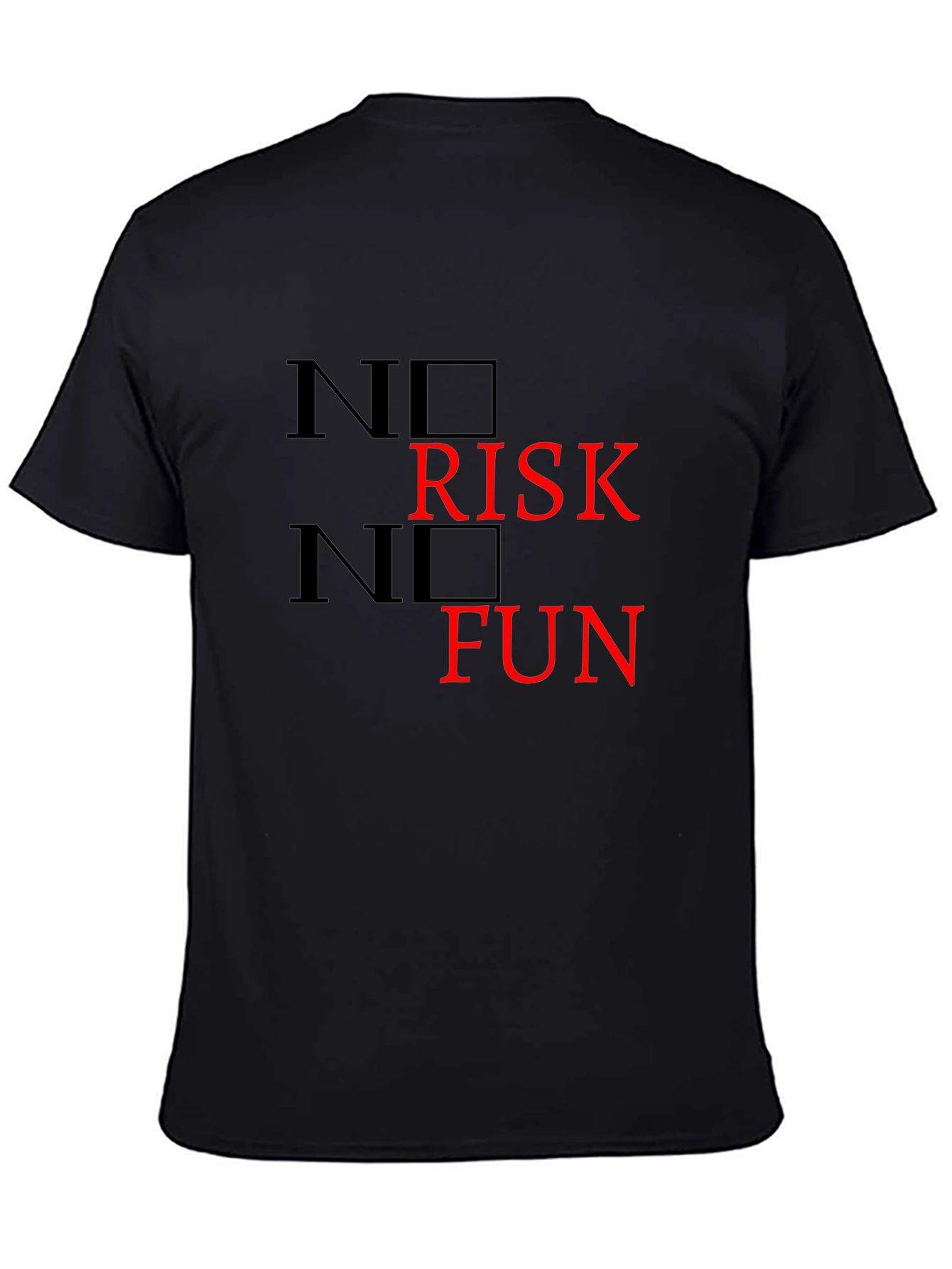 No Risk No Fun Graphic Tee