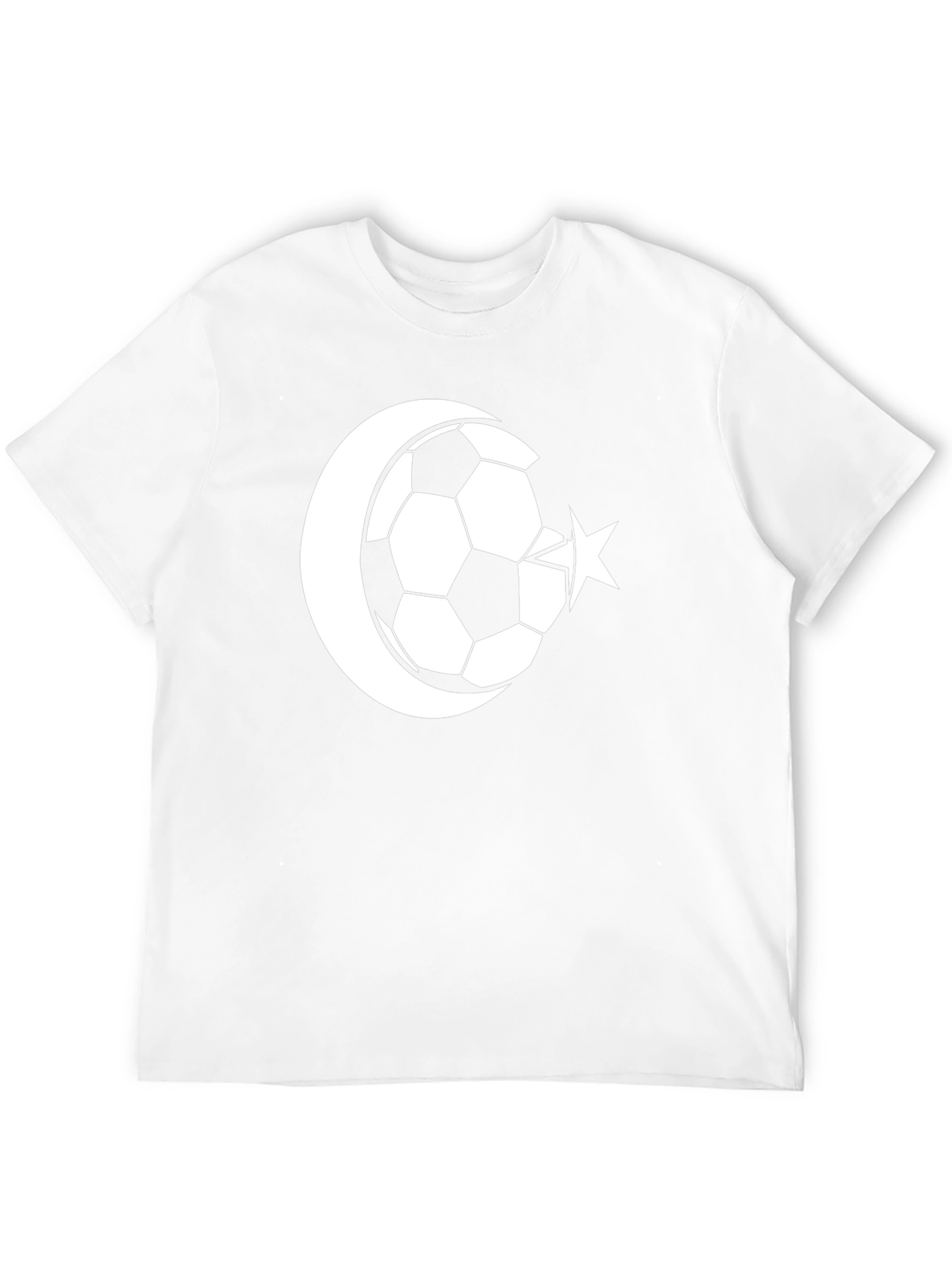 Soccer Crescent Star Graphic Tee