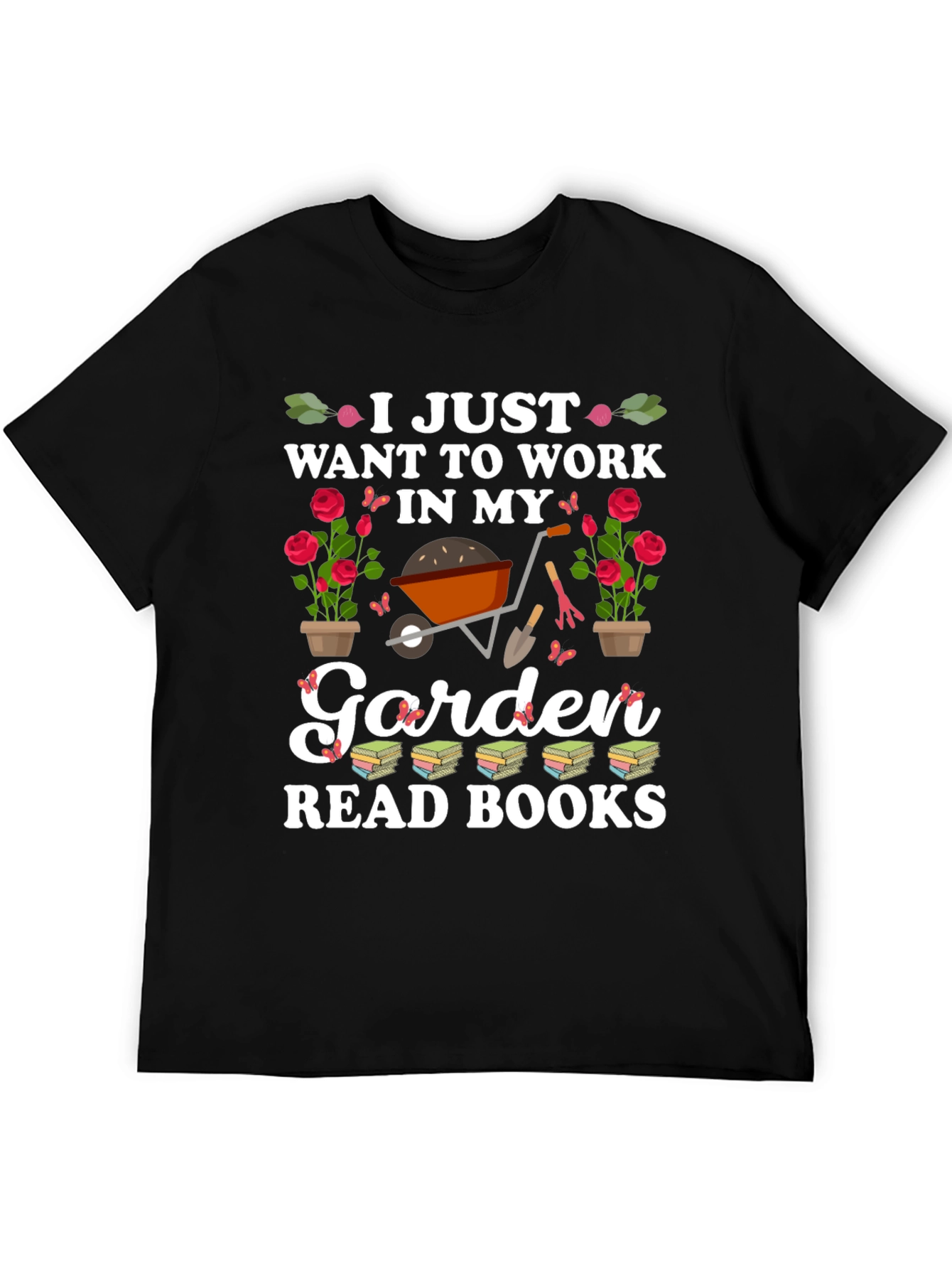 Gardening & Reading T-Shirt
