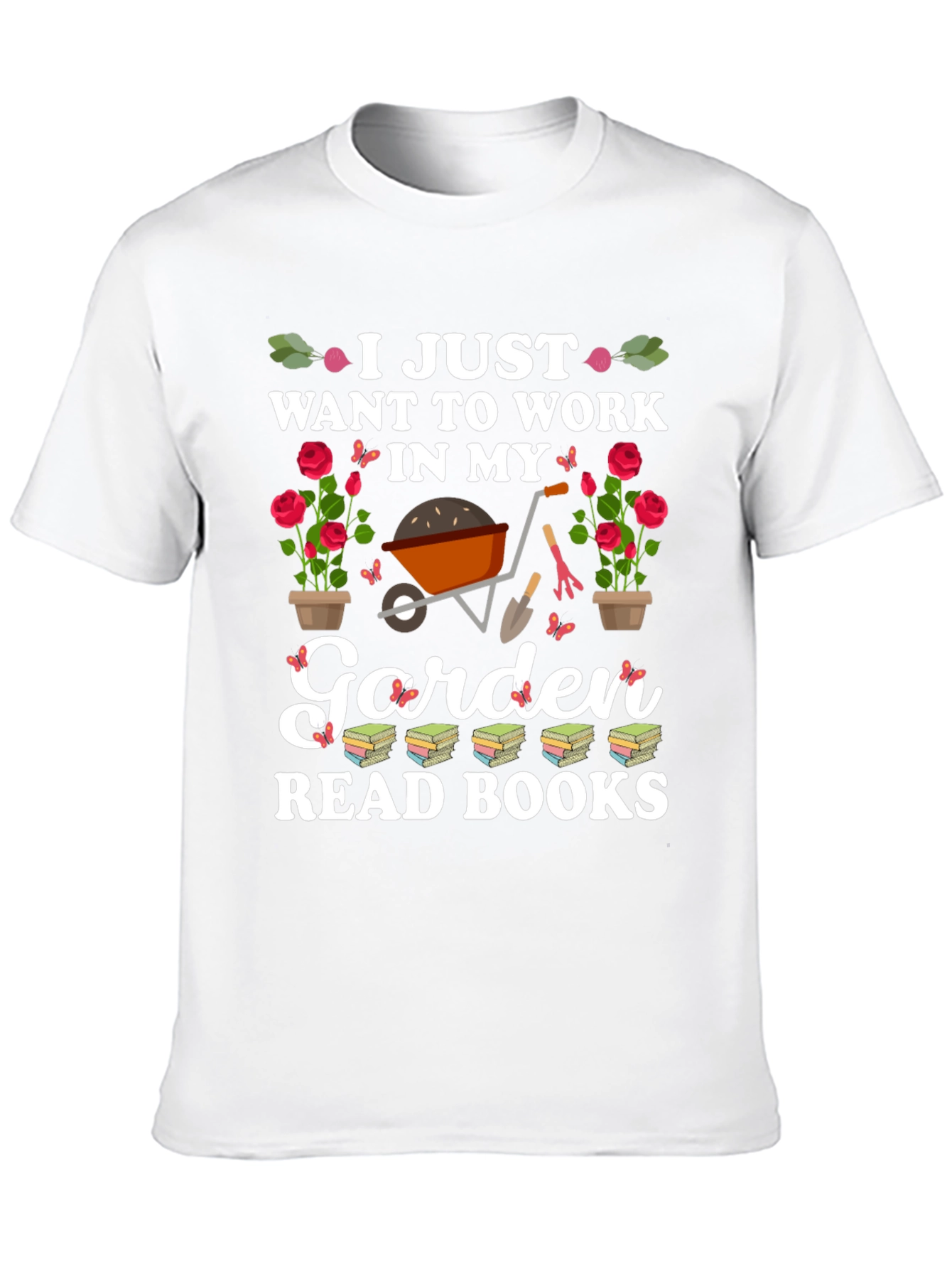 Gardening & Reading T-Shirt