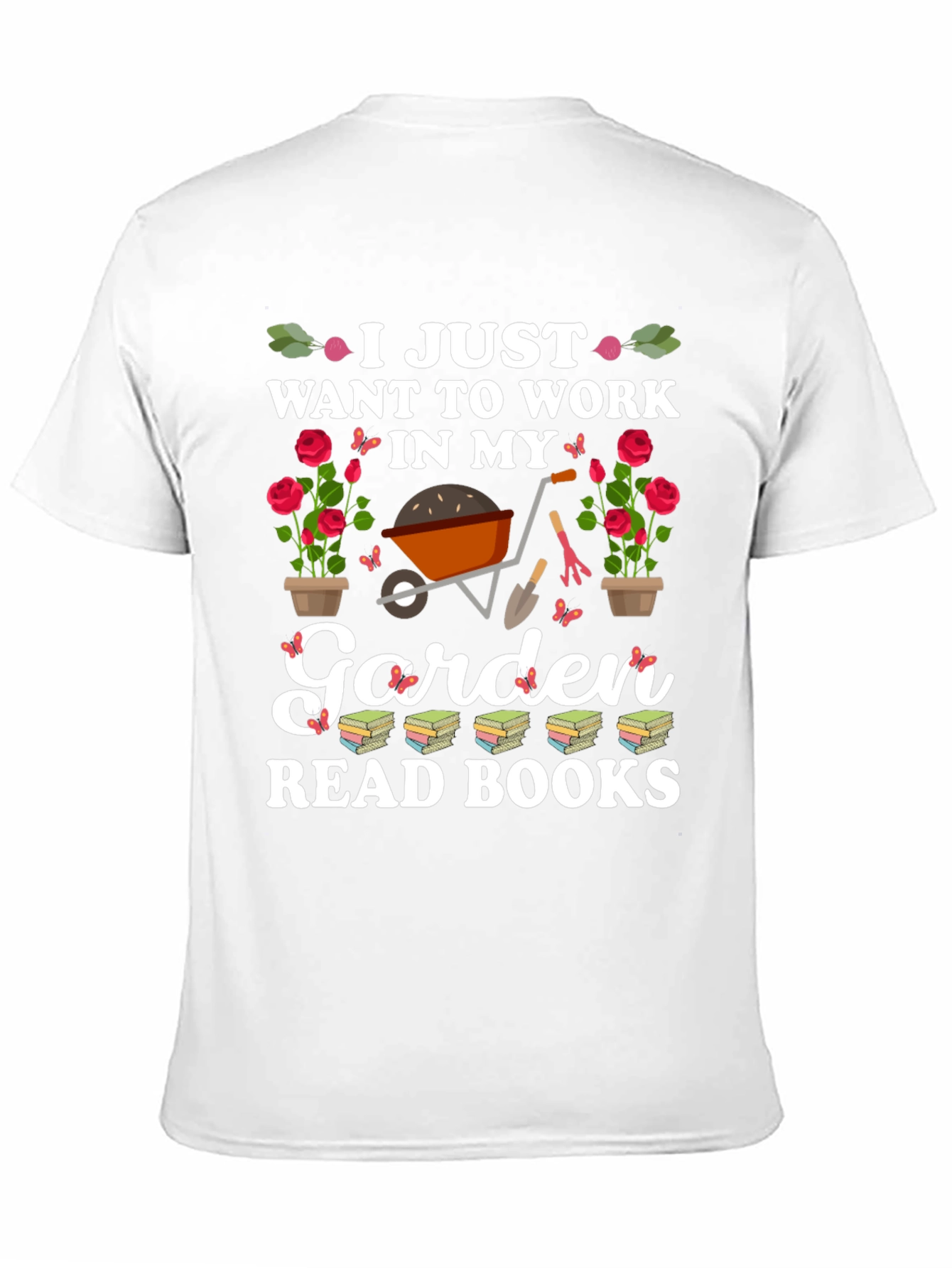 Gardening & Reading T-Shirt