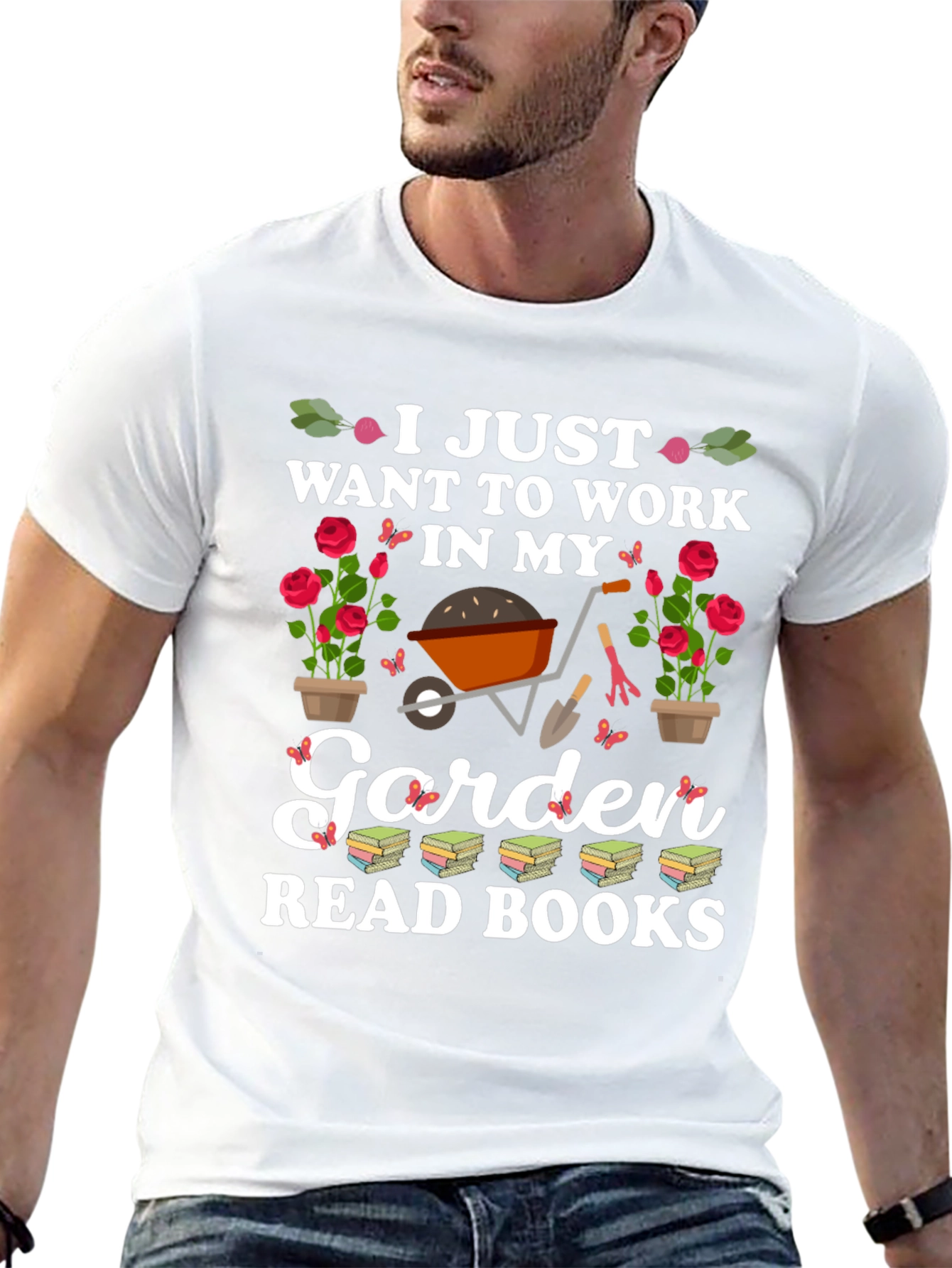 Gardening & Reading T-Shirt