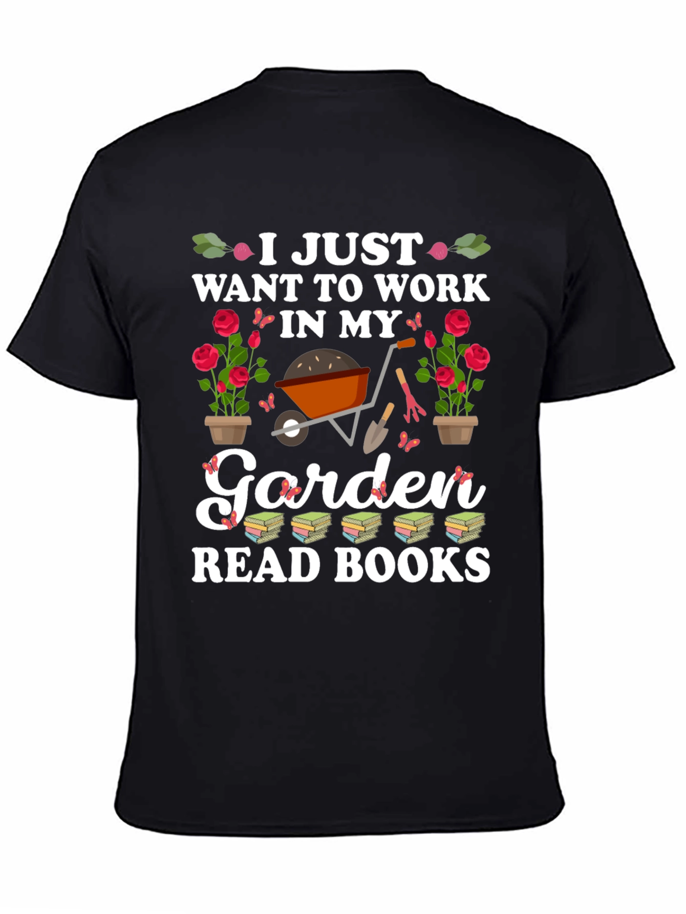 Gardening & Reading T-Shirt