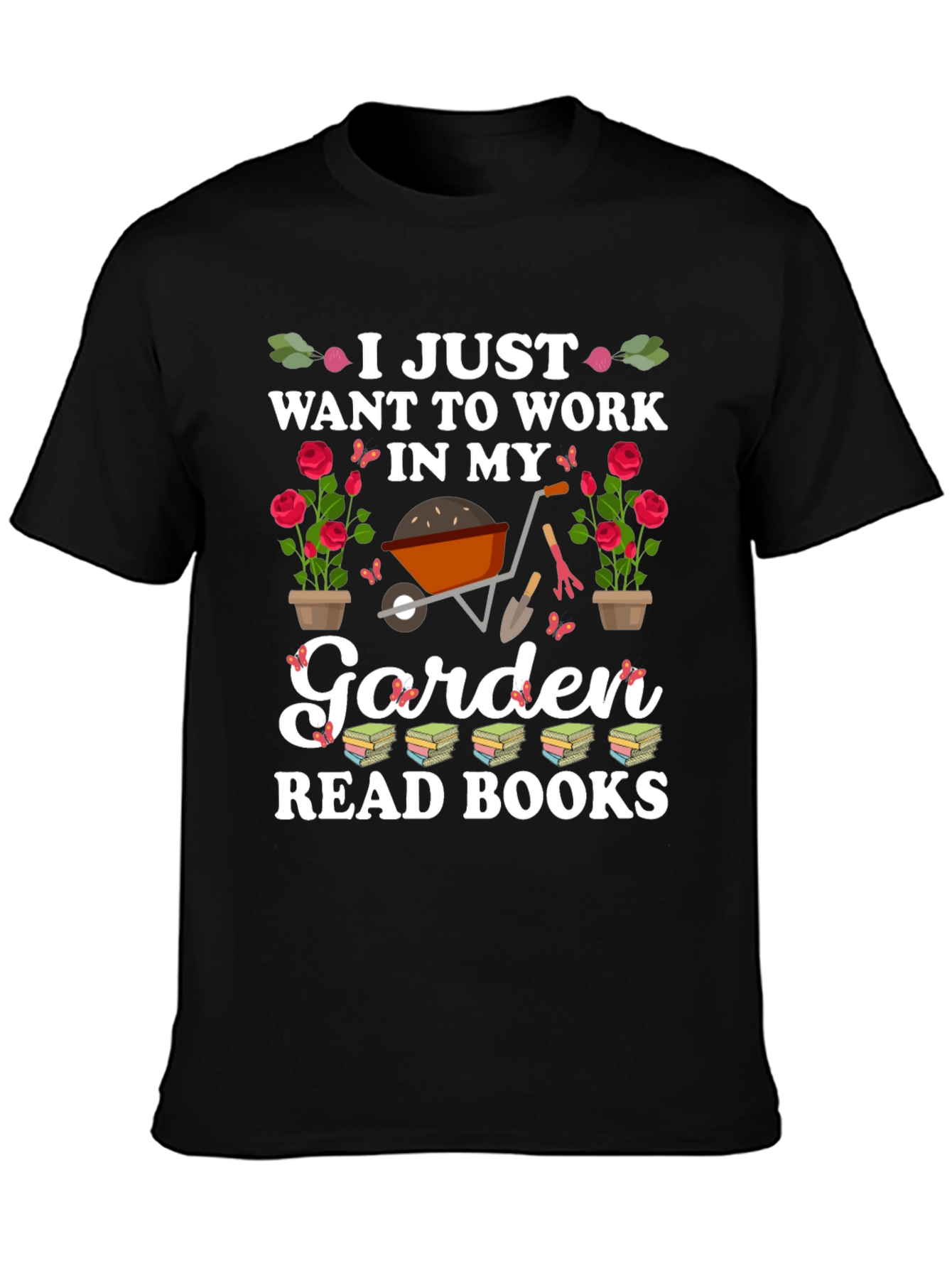 Gardening & Reading T-Shirt