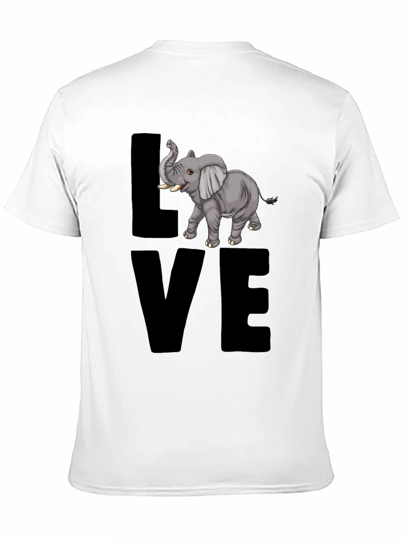 Elephant Love T-Shirt - Graphic Tee