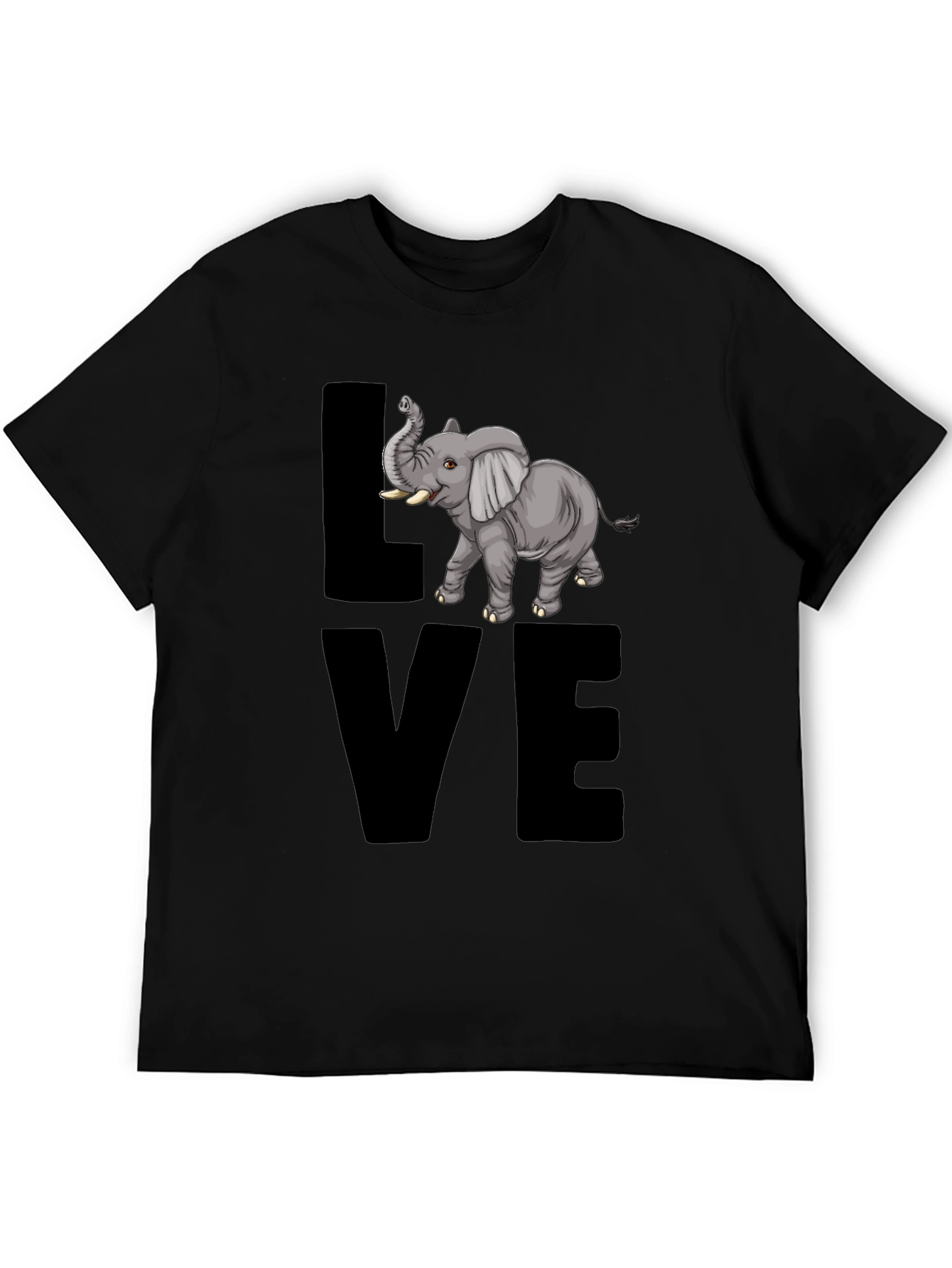 Elephant Love T-Shirt - Graphic Tee