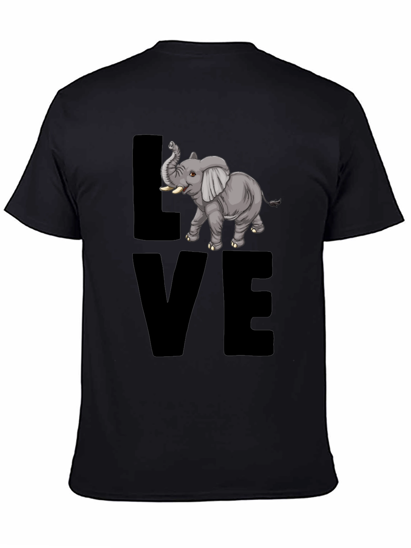 Elephant Love T-Shirt - Graphic Tee