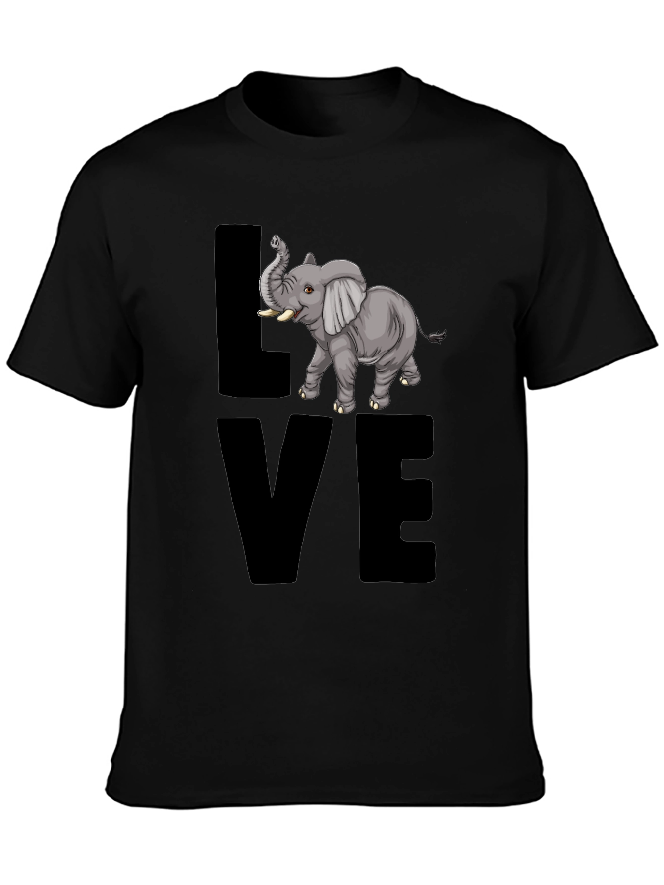 Elephant Love T-Shirt - Graphic Tee