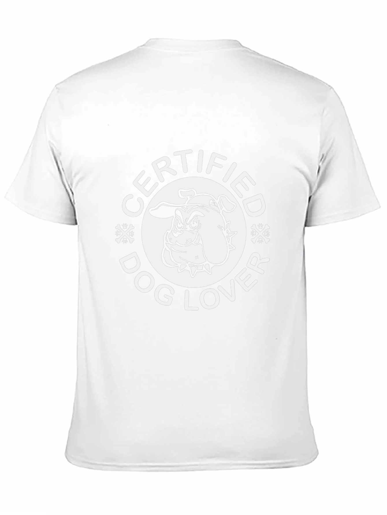 Certified Dog Lover Black T-Shirt