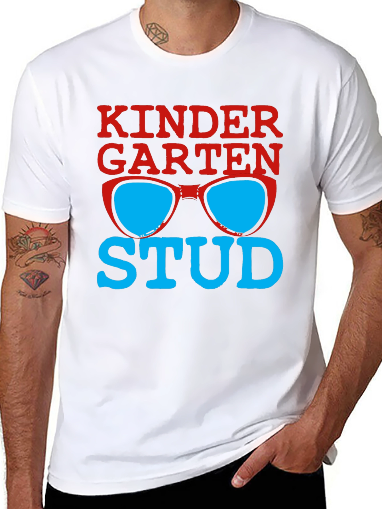 Kindergarten Stud Graphic T-Shirt - Back to School