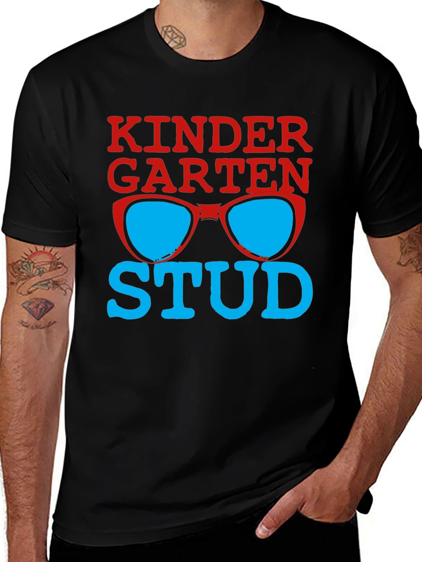 Kindergarten Stud Graphic T-Shirt - Back to School