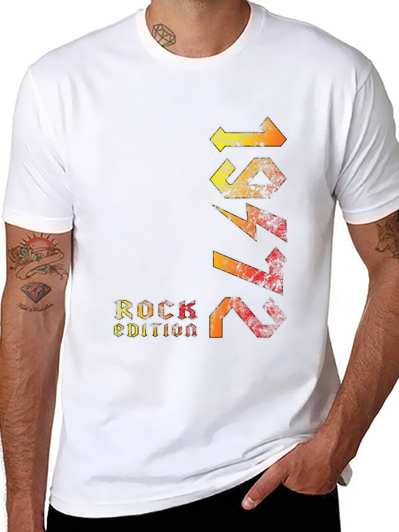 1972 Rock Edition Graphic Tee - Birthday Gift