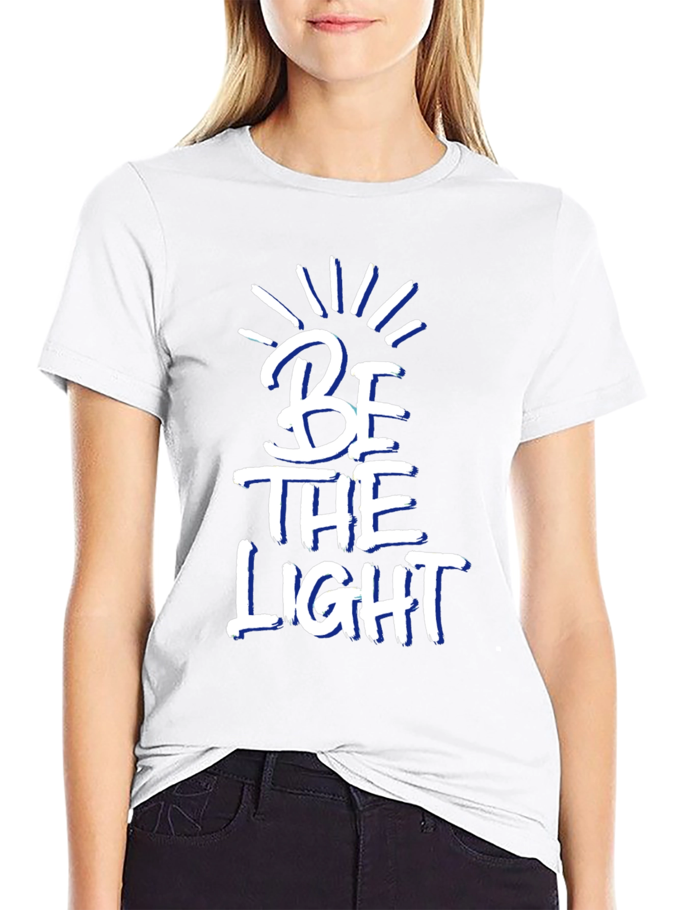 Be The Light T-Shirt - Motivational Graphic Tee