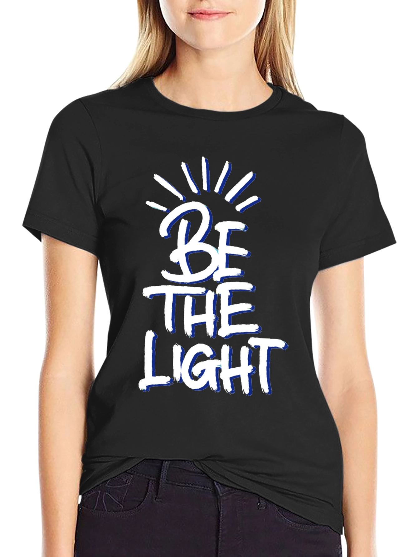 Be The Light T-Shirt - Motivational Graphic Tee