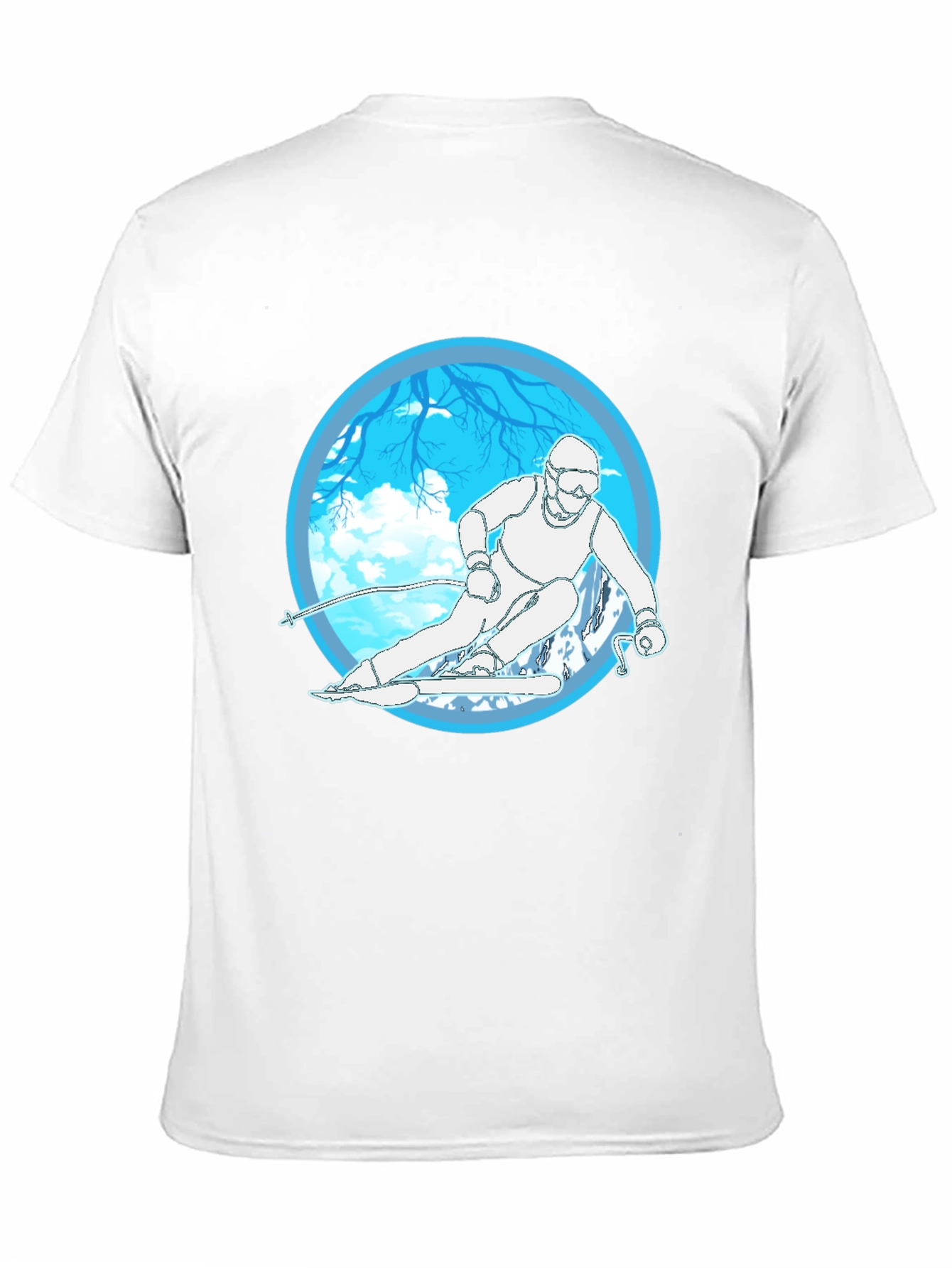 Ski Graphic Tee - Winter Sports T-Shirt