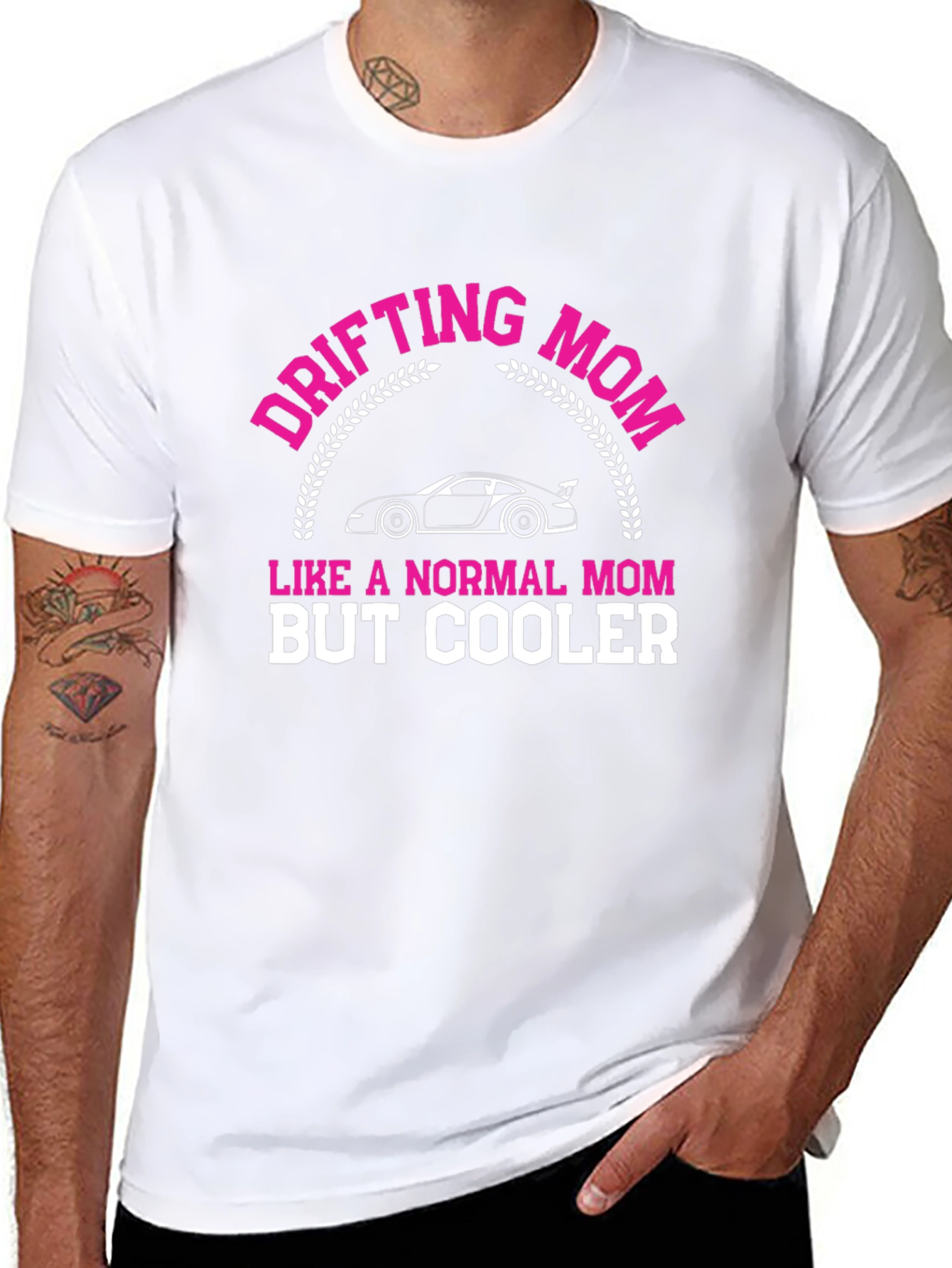 Drifting Mom T-Shirt - Cool Motorsport Design