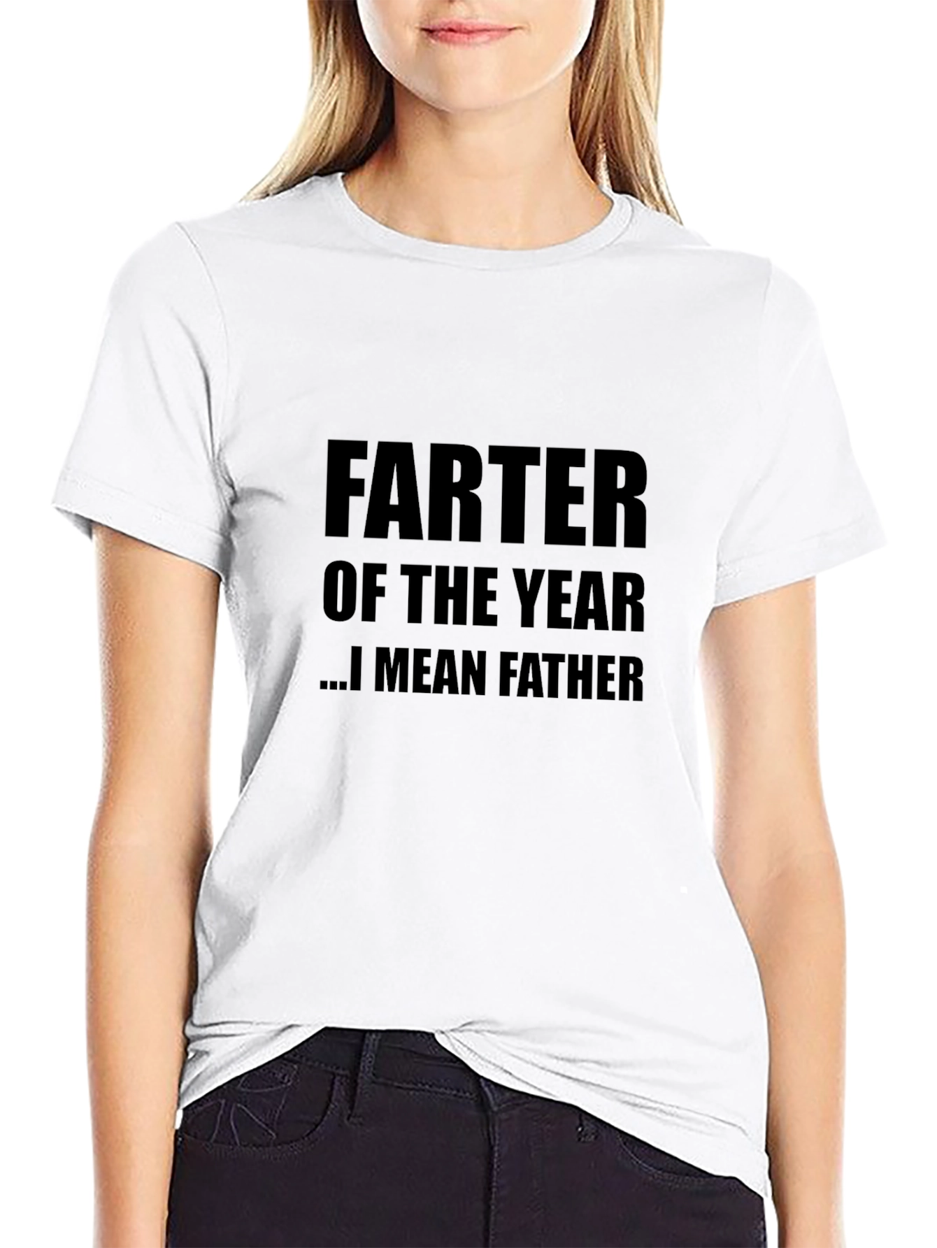 Humorous Farter of the Year Black T-Shirt