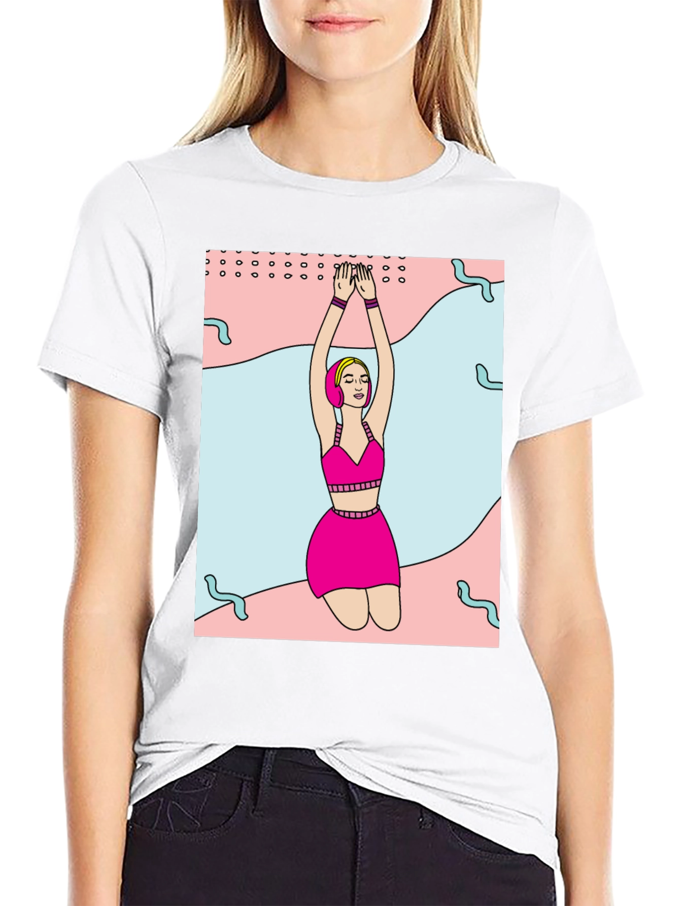 Retro Yoga T-Shirt