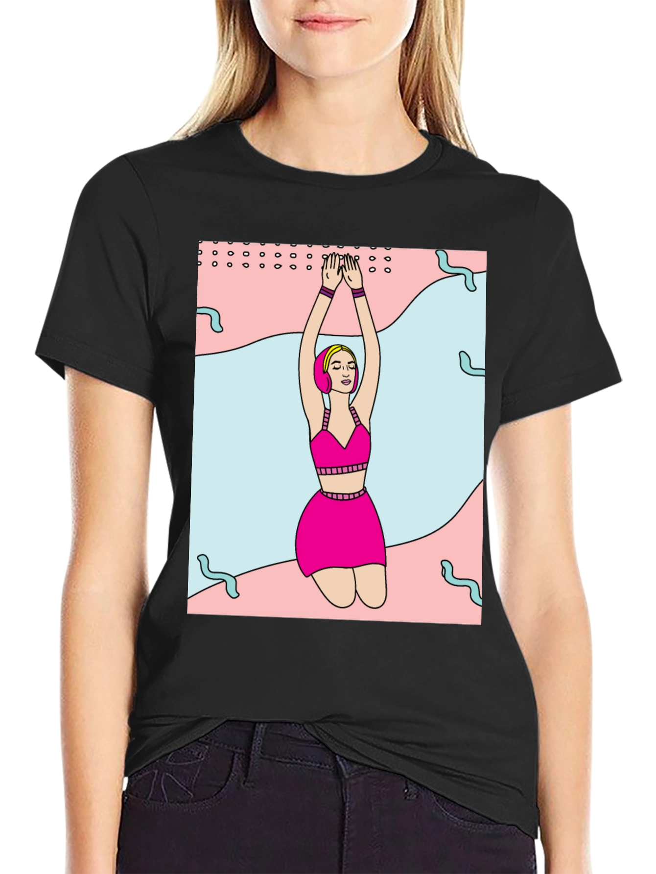 Retro Yoga T-Shirt
