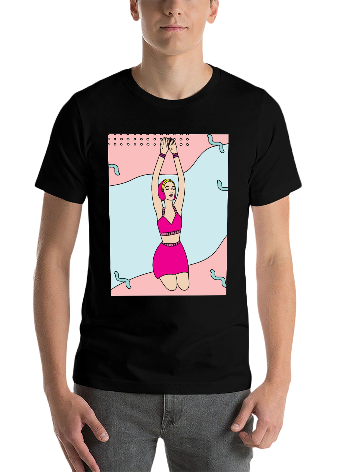 Retro Yoga T-Shirt