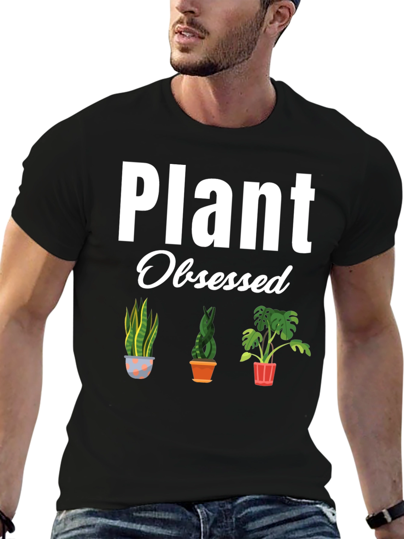 Plant Obsessed T-Shirt - Indoor Plant Lover Tee