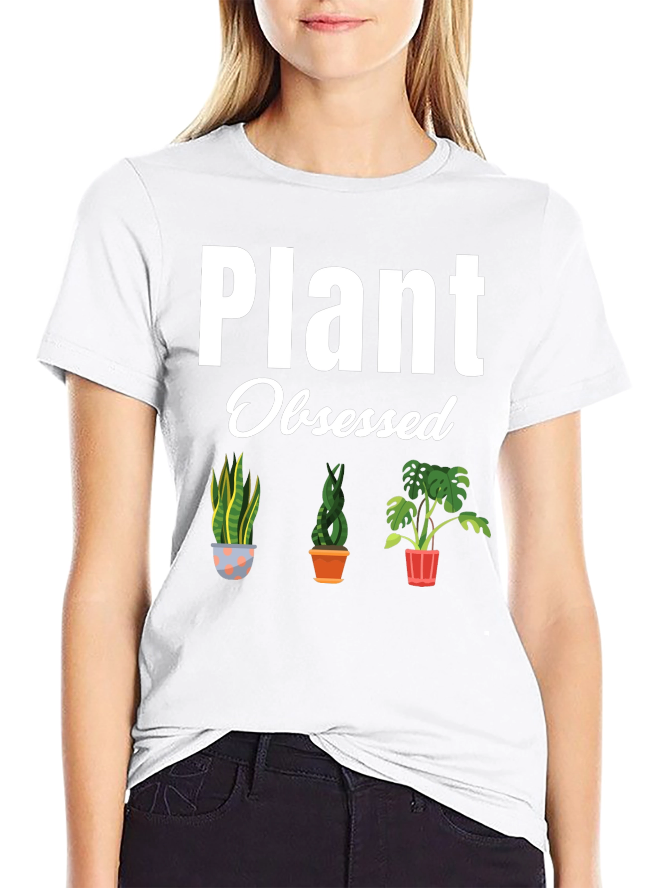 Plant Obsessed T-Shirt - Indoor Plant Lover Tee
