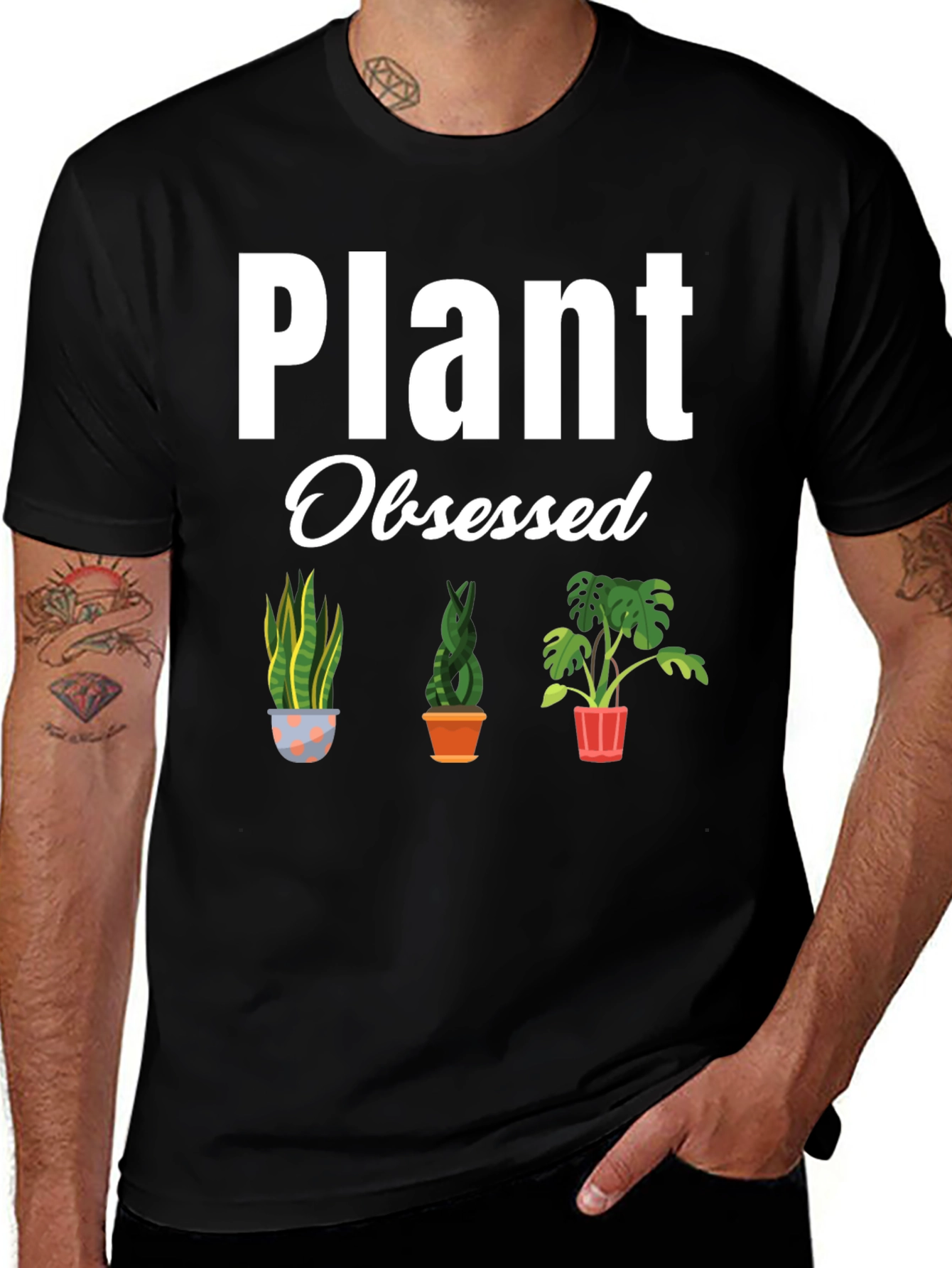 Plant Obsessed T-Shirt - Indoor Plant Lover Tee