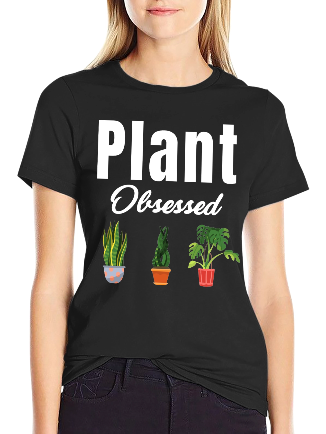 Plant Obsessed T-Shirt - Indoor Plant Lover Tee
