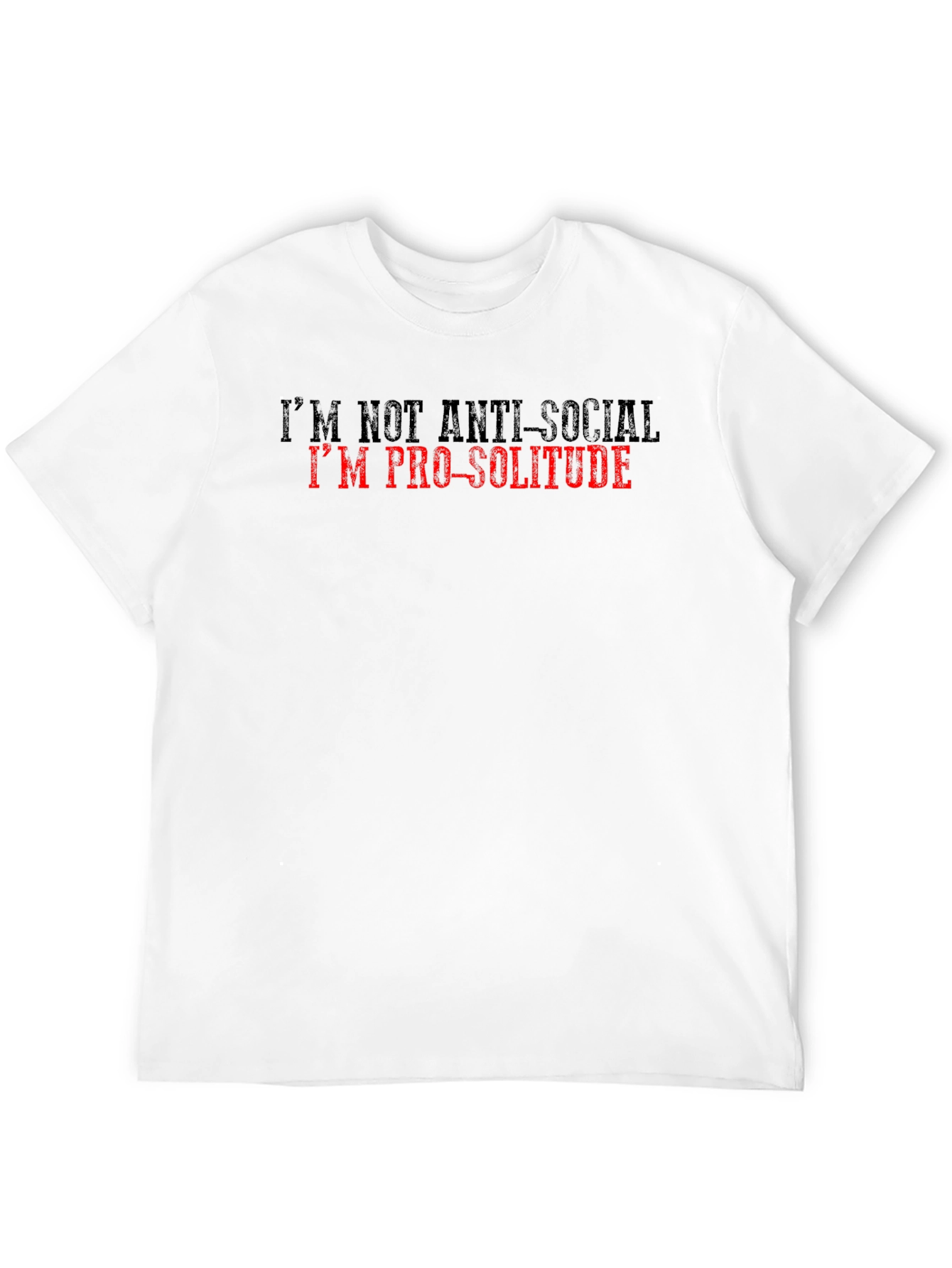 Introvert Humor T-Shirt - Pro Solitude Slogan Tee